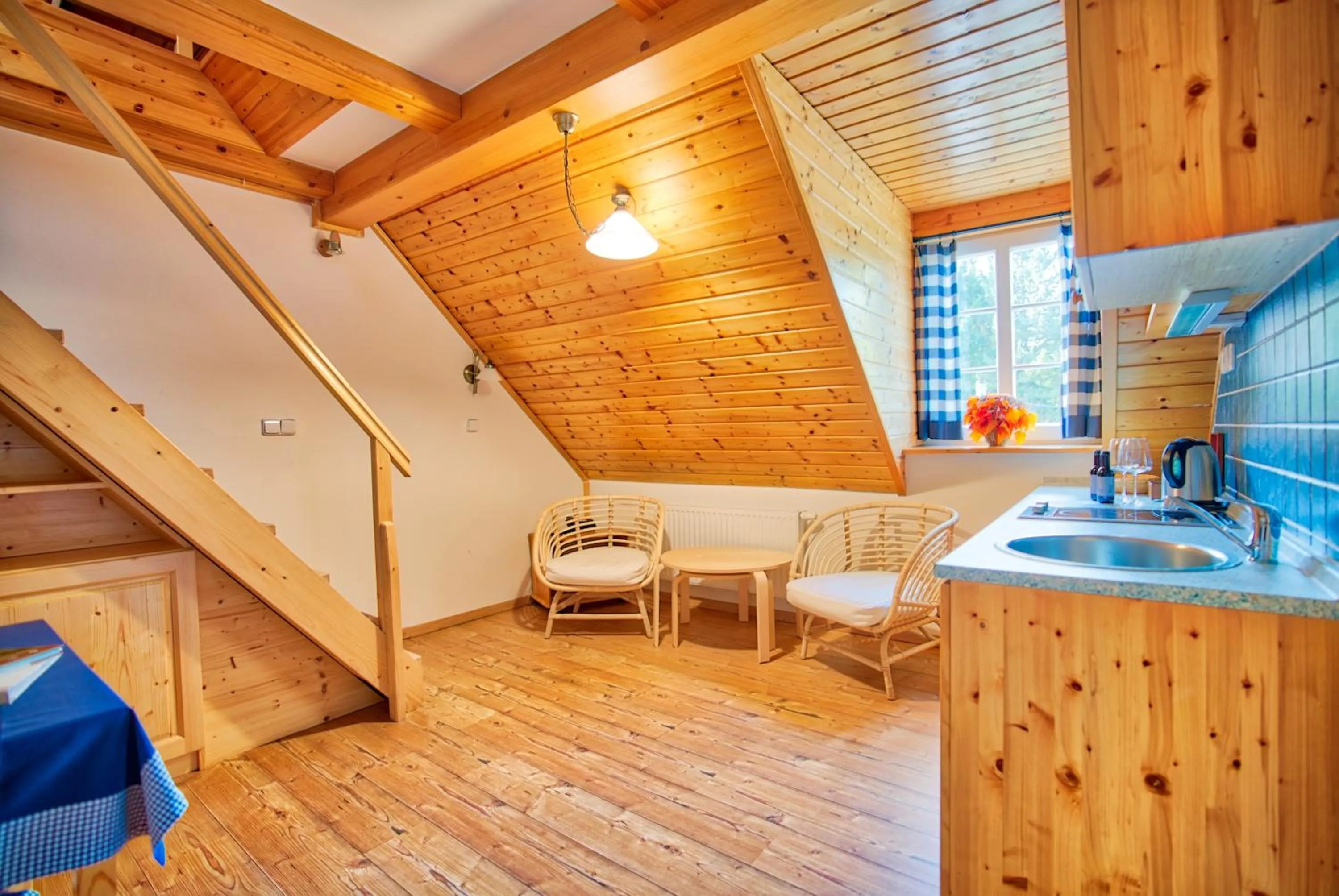 Seating area in Apartmán-Hotel Jítravský Dvorec