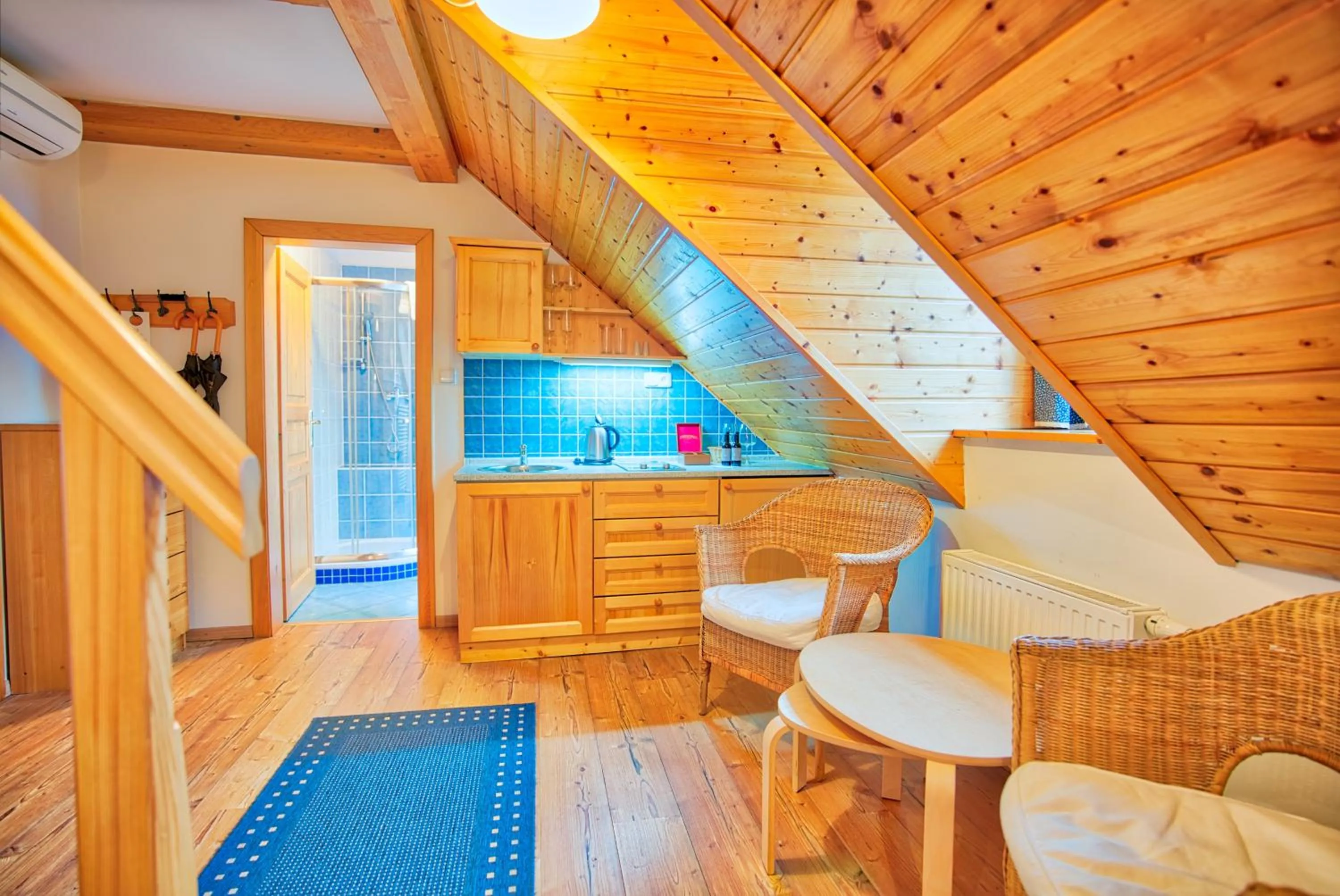 Seating area in Apartmán-Hotel Jítravský Dvorec