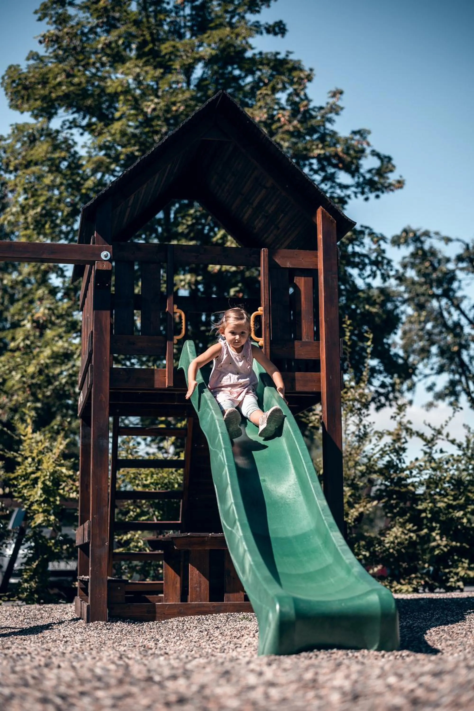Children play ground in Apartmán-Hotel Jítravský Dvorec