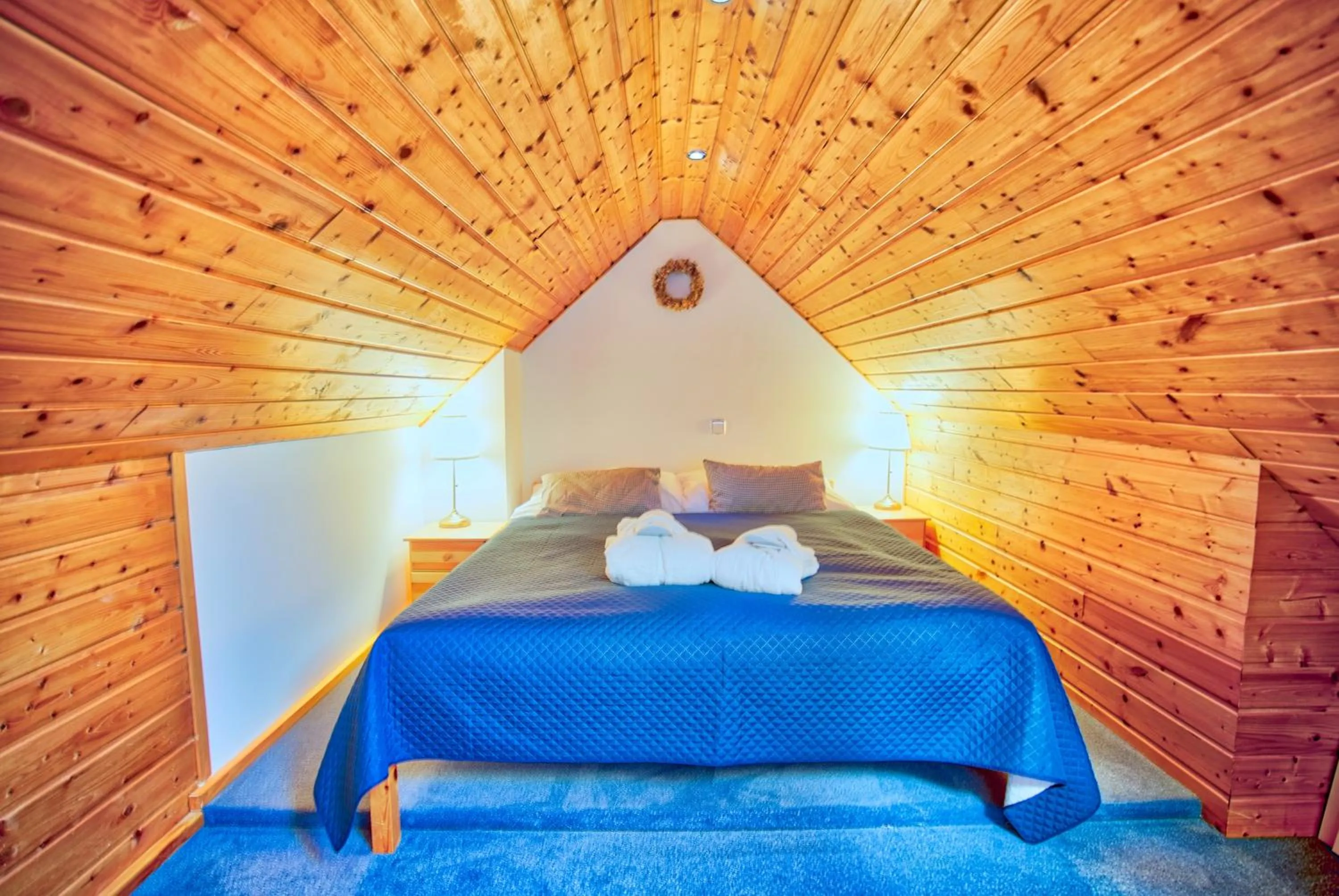 Bed in Apartmán-Hotel Jítravský Dvorec