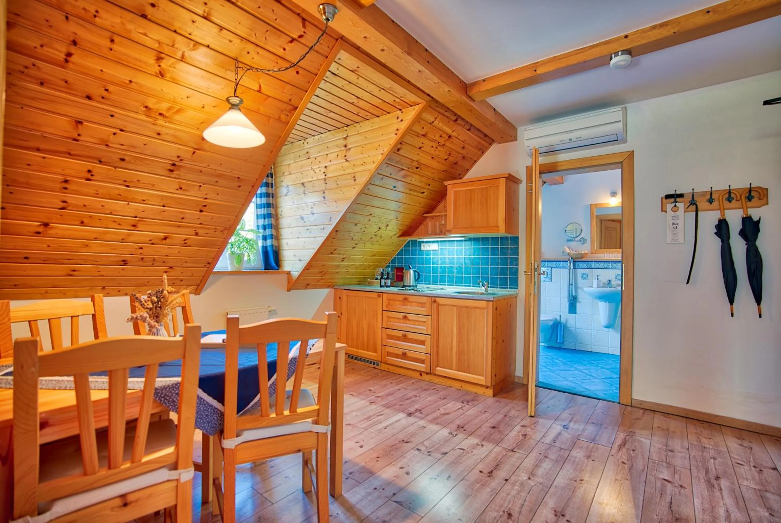 Kitchen or kitchenette in Apartmán-Hotel Jítravský Dvorec