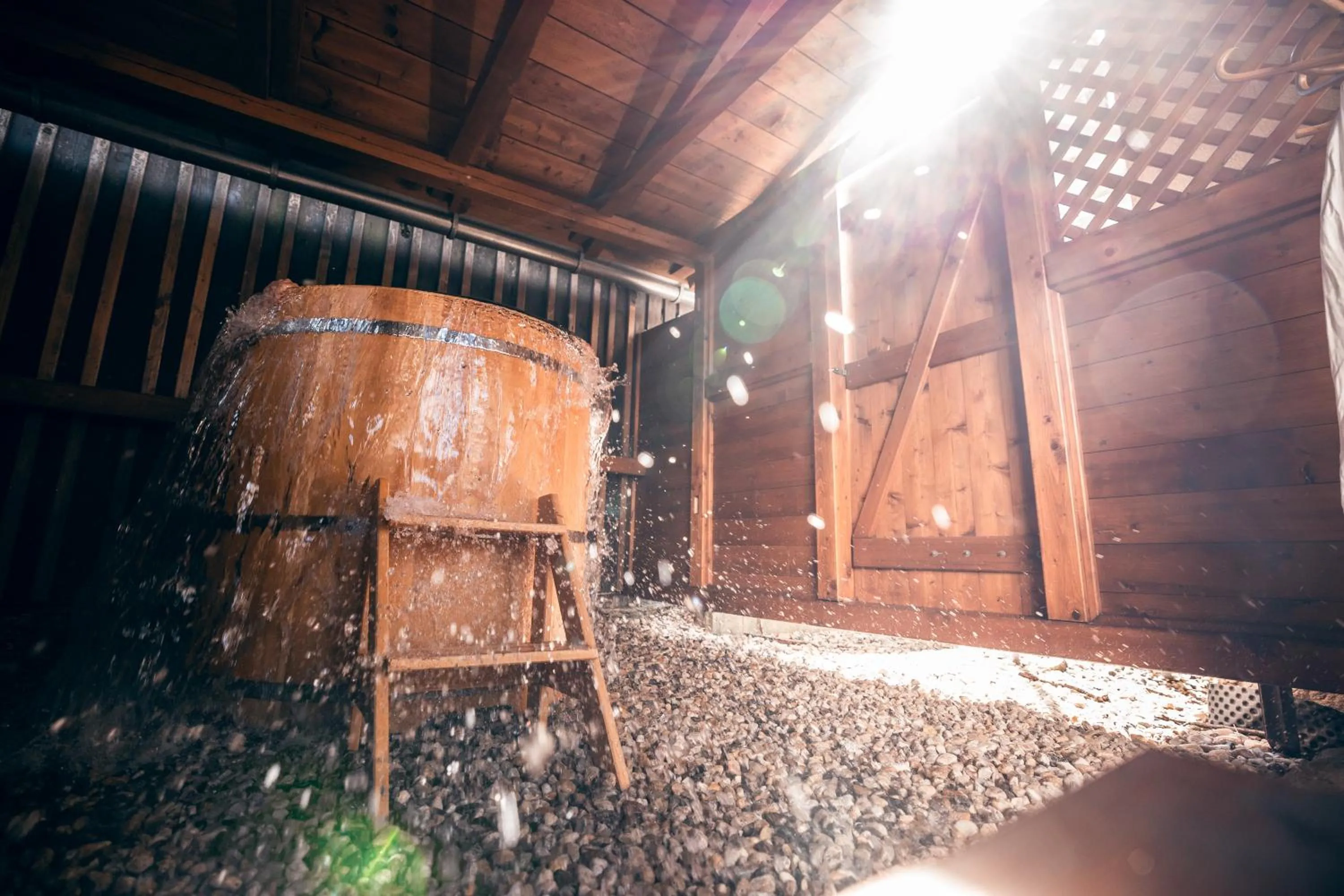 Sauna in Apartmán-Hotel Jítravský Dvorec