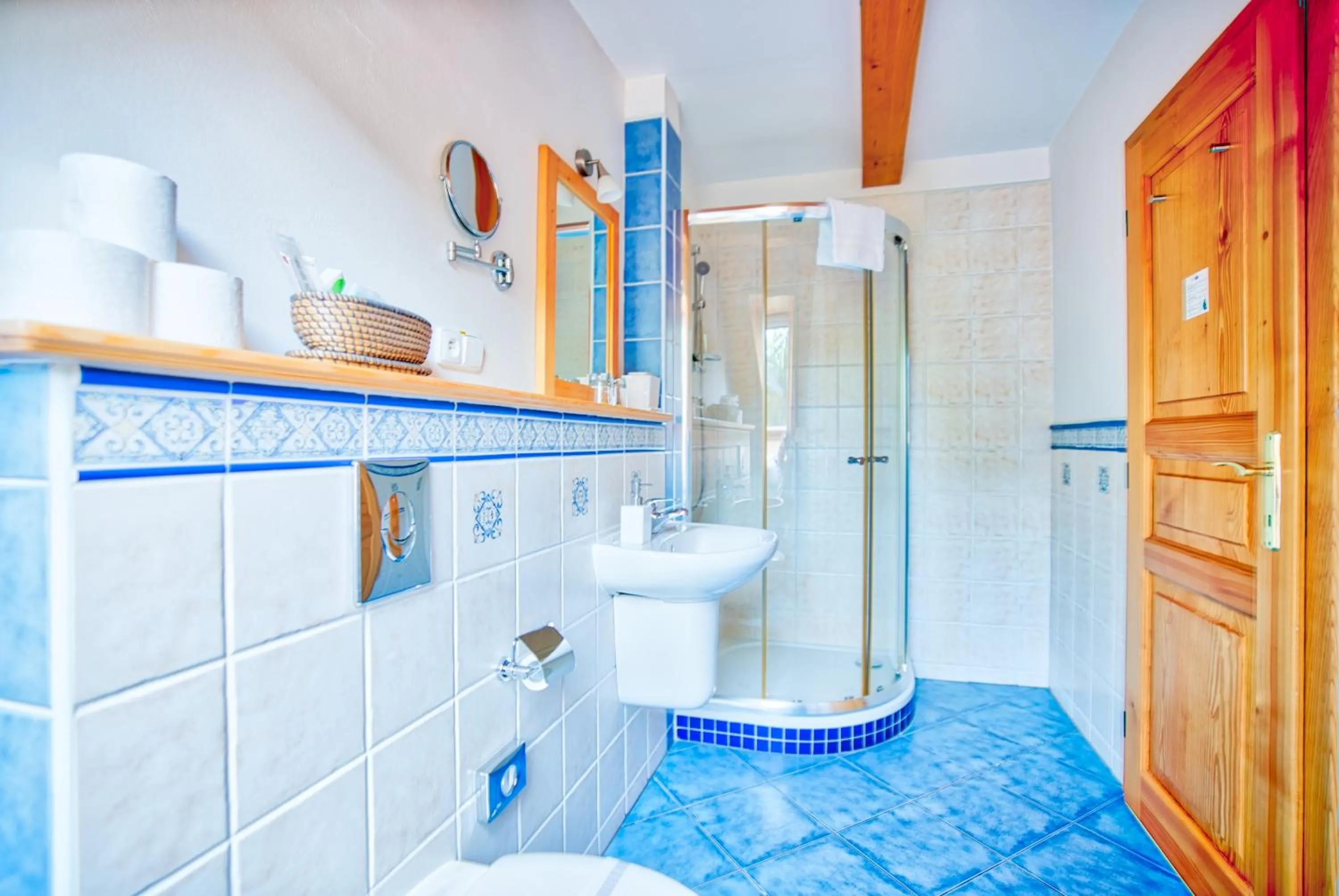 Shower in Apartmán-Hotel Jítravský Dvorec