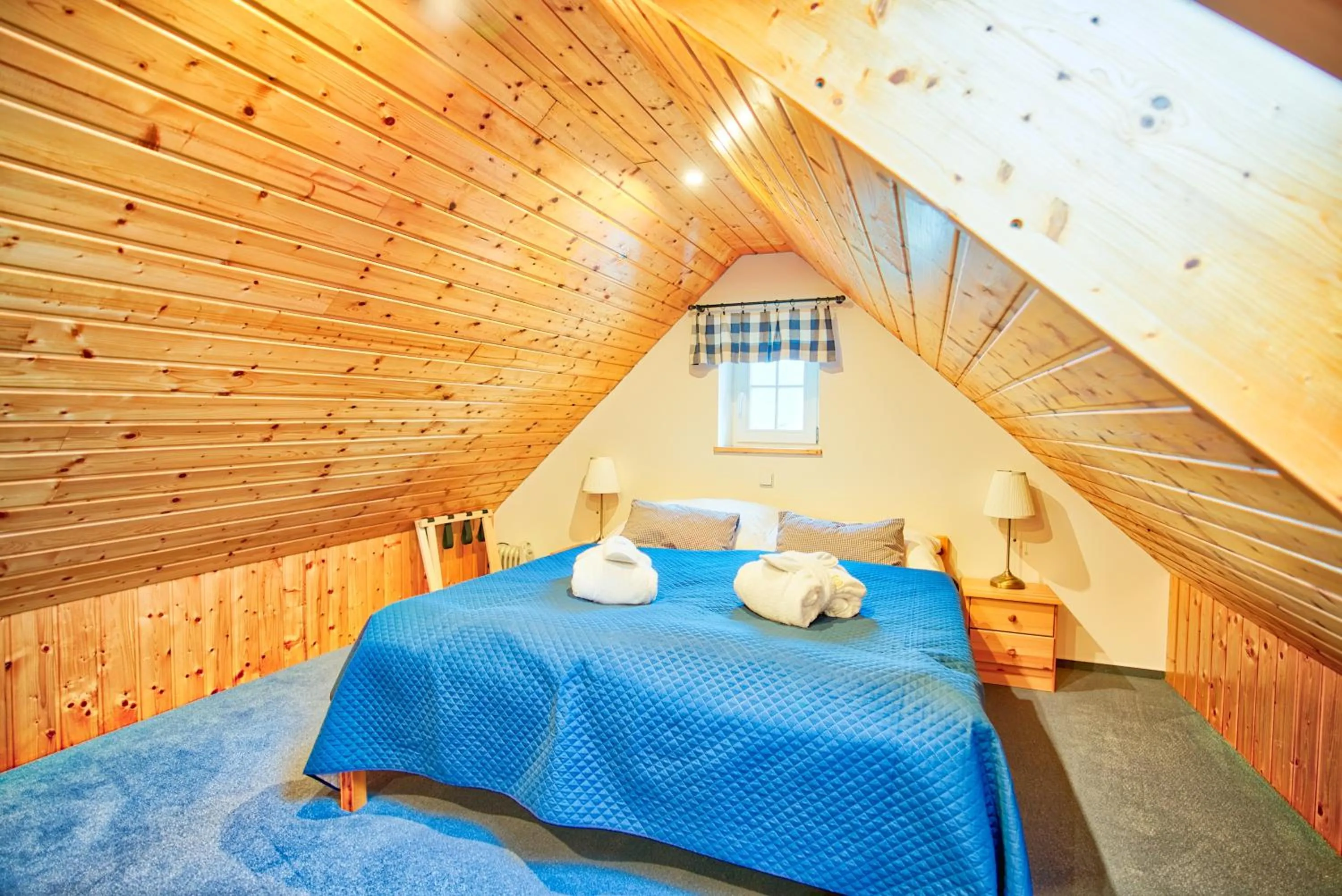 Bed in Apartmán-Hotel Jítravský Dvorec