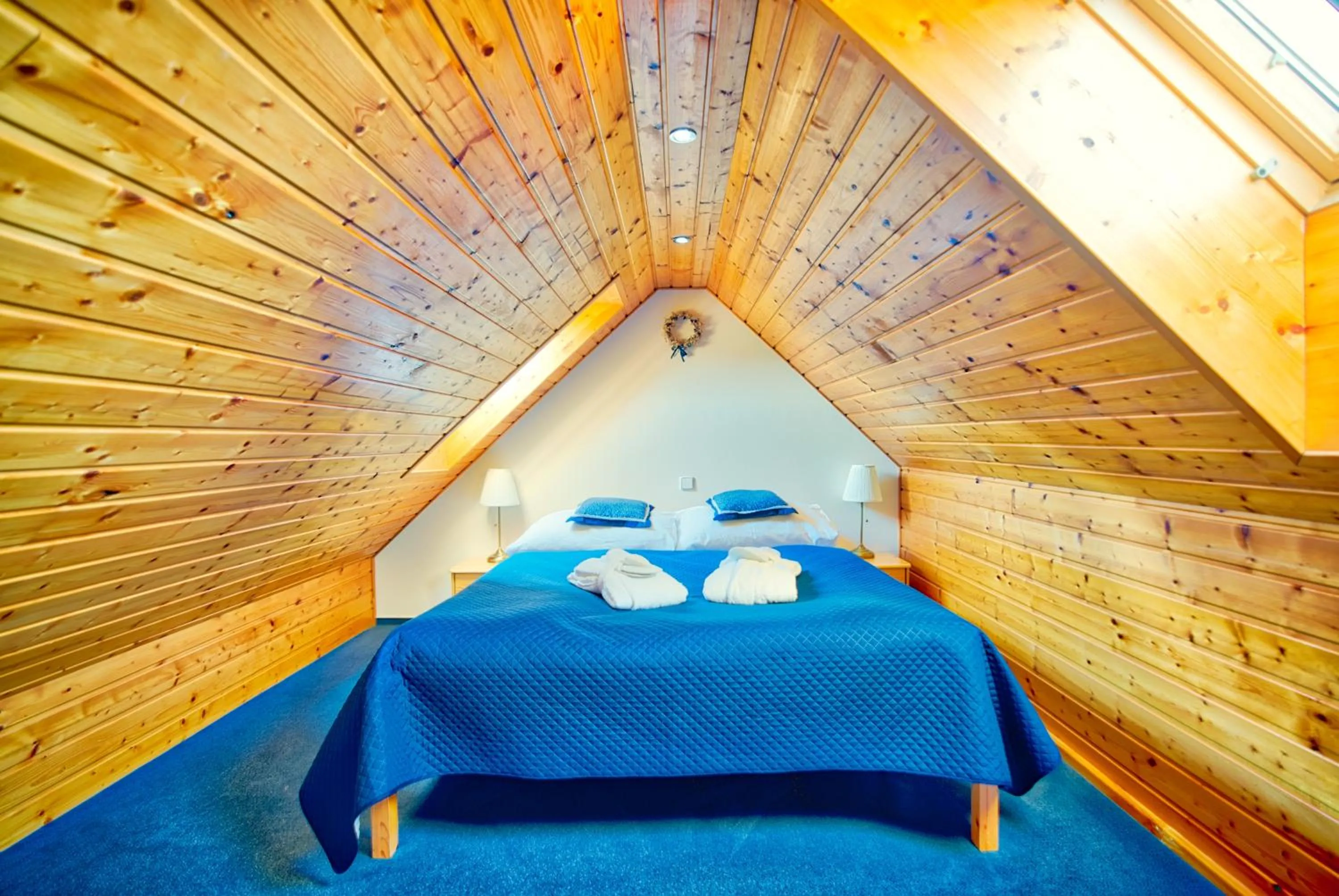 Bed in Apartmán-Hotel Jítravský Dvorec