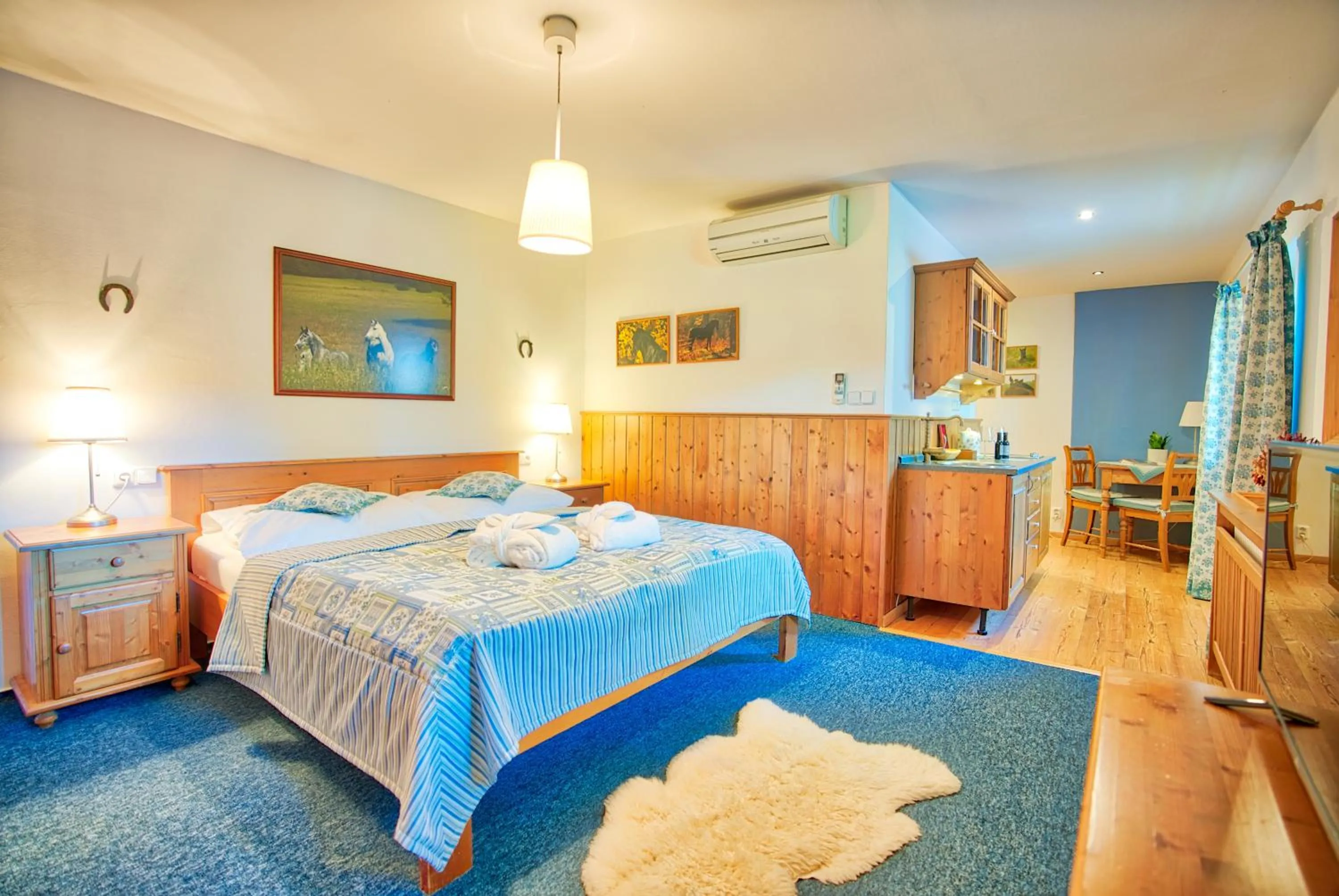 Bed in Apartmán-Hotel Jítravský Dvorec