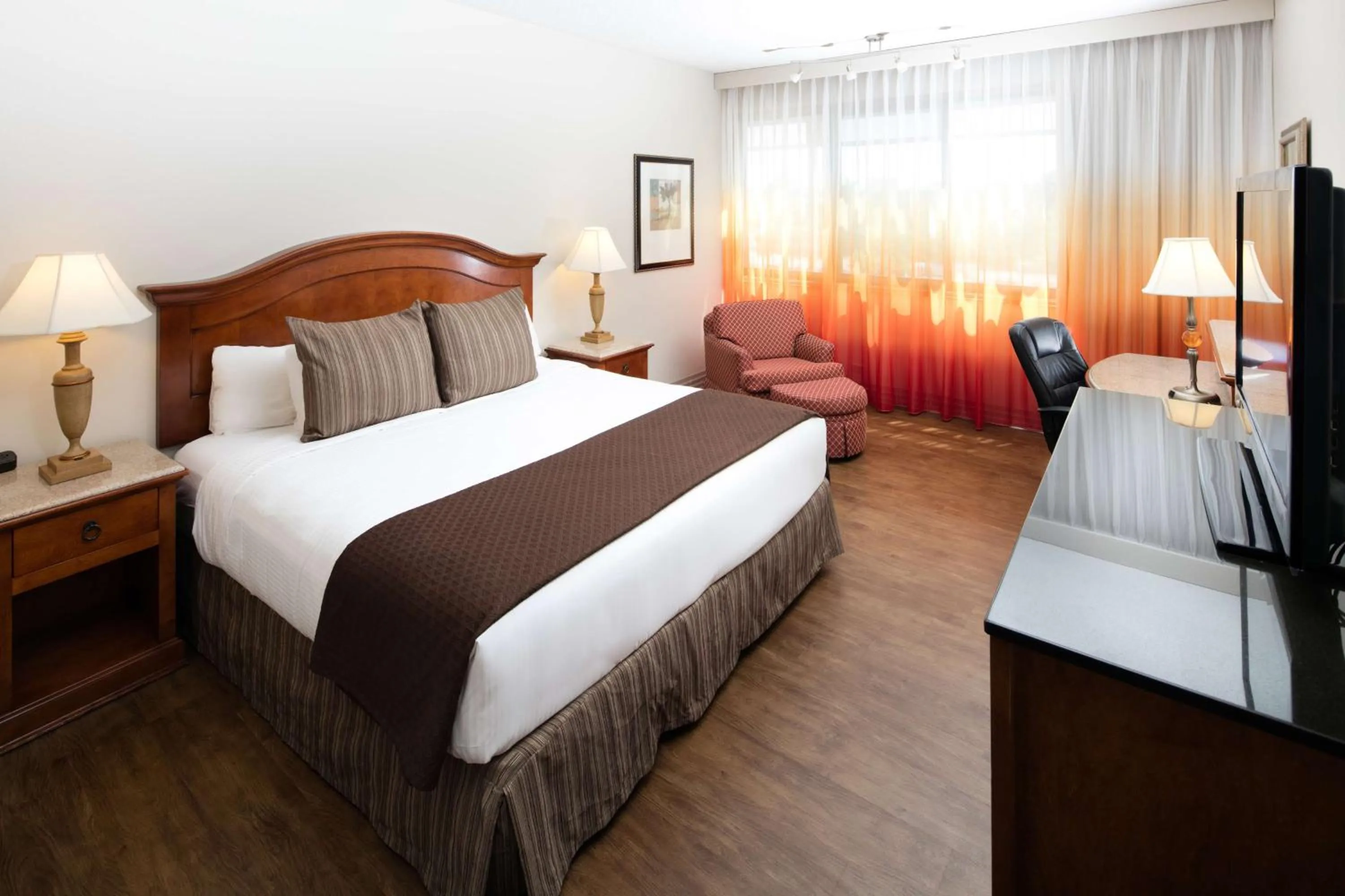 TV and multimedia, Bed in Red Lion Hotel Boise Downtowner