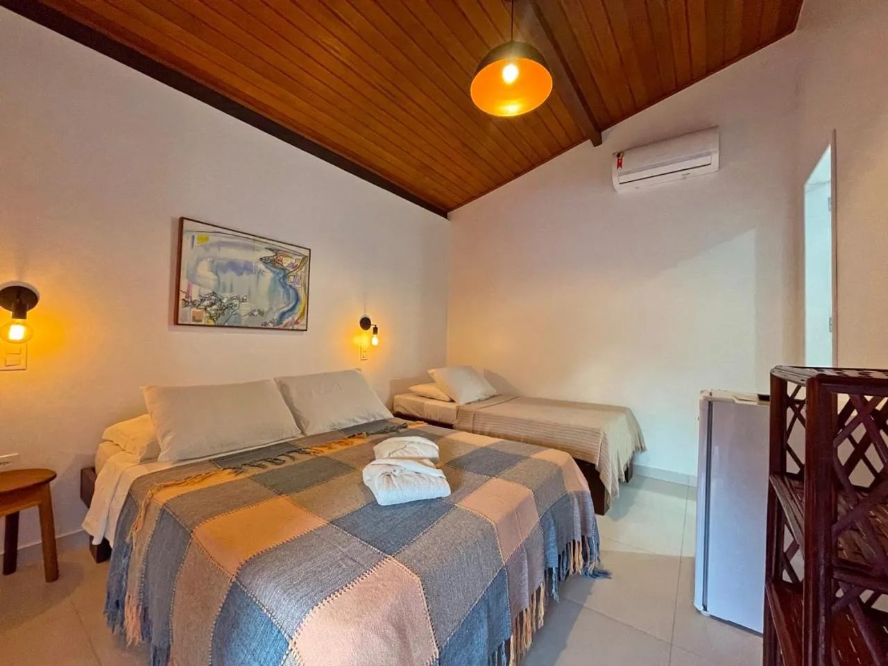 Photo of the whole room, Bed in Pousada Aconchego