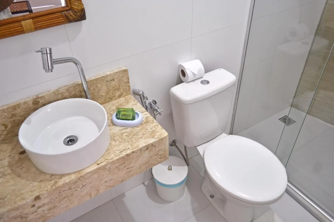 Bathroom in Pousada Aconchego