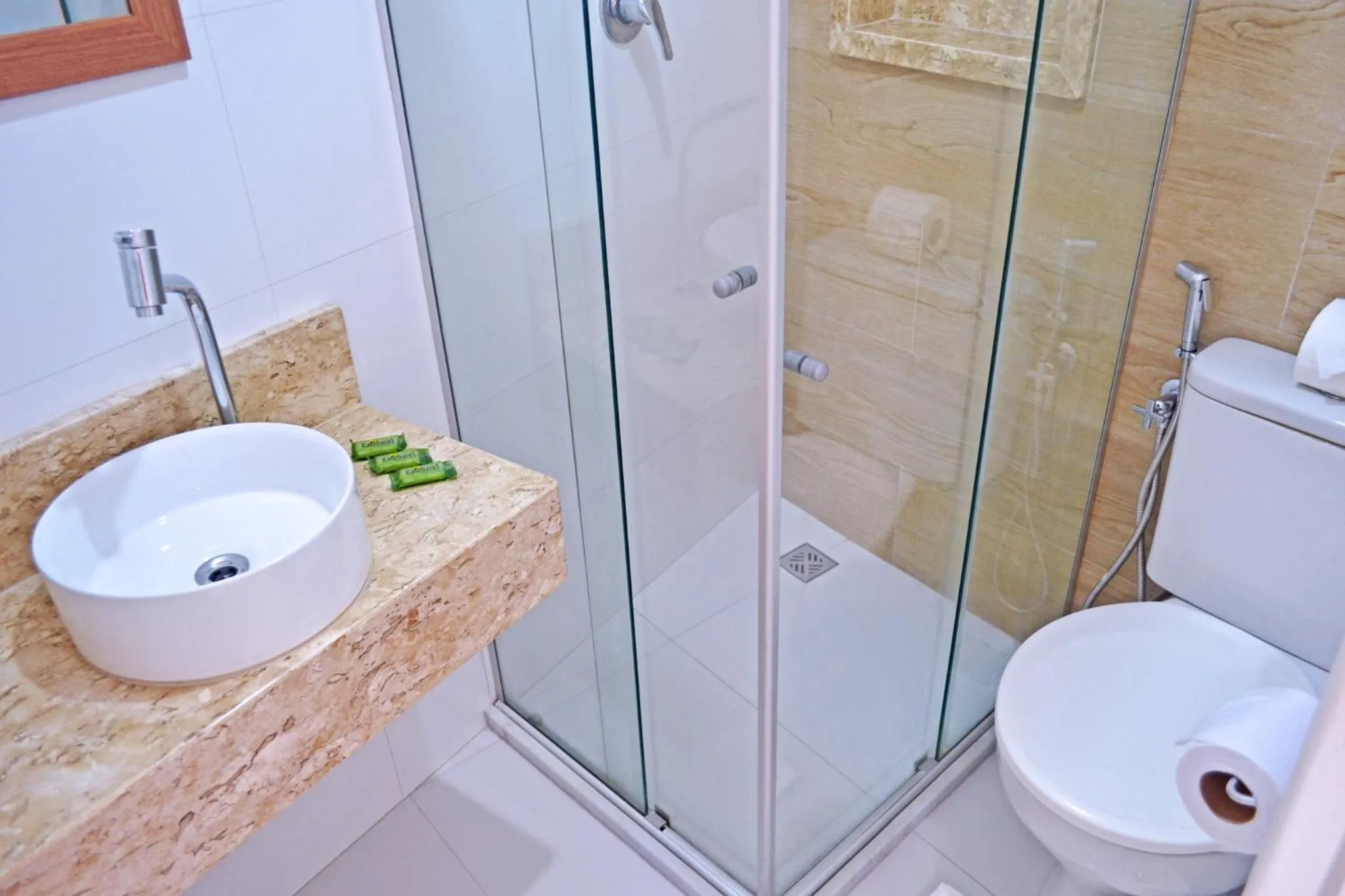 Bathroom in Pousada Aconchego