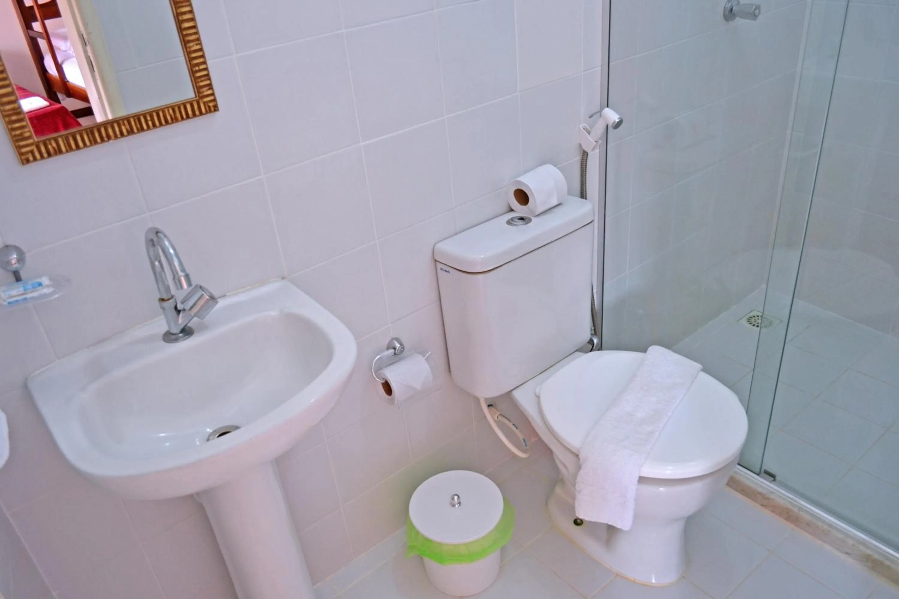 Bathroom in Pousada Aconchego