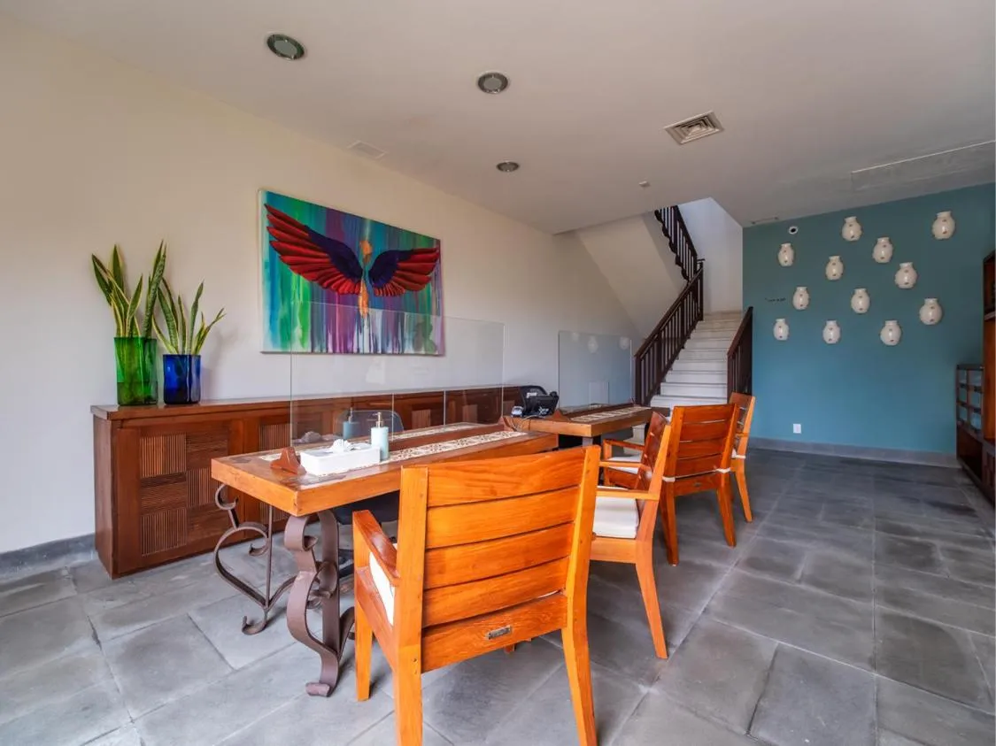 Lobby or reception in Celeste Beach Residences Huatulco Curamoria Collection