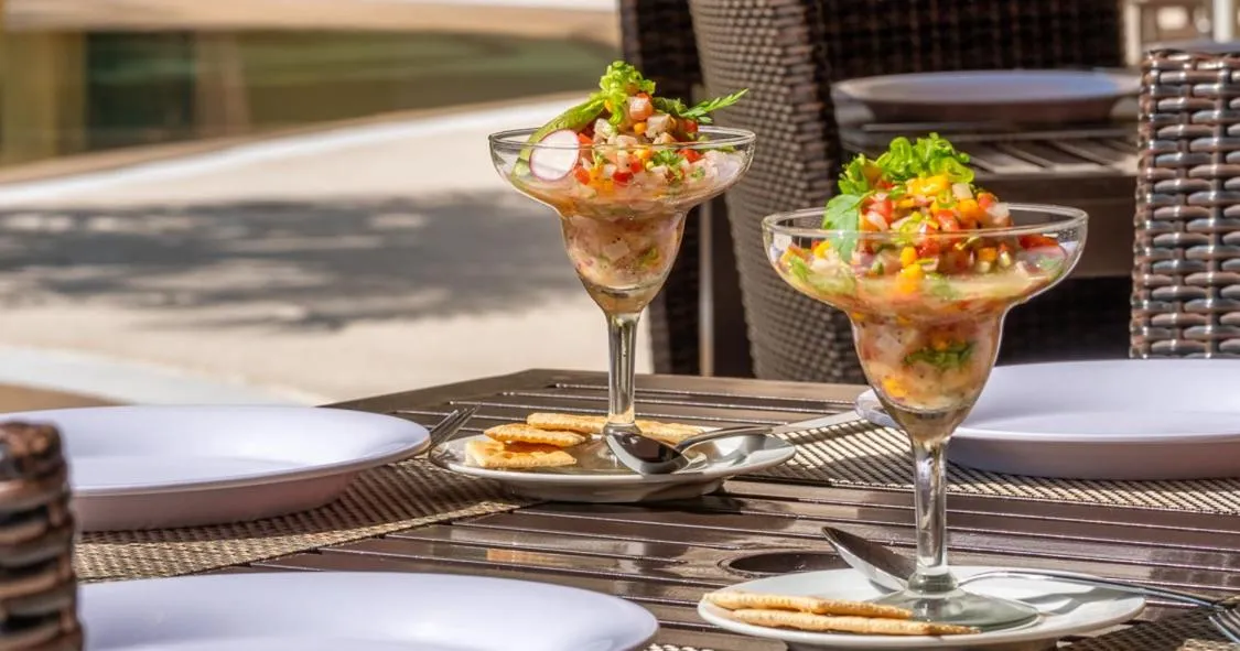 Restaurant/places to eat in Celeste Beach Residences Huatulco Curamoria Collection