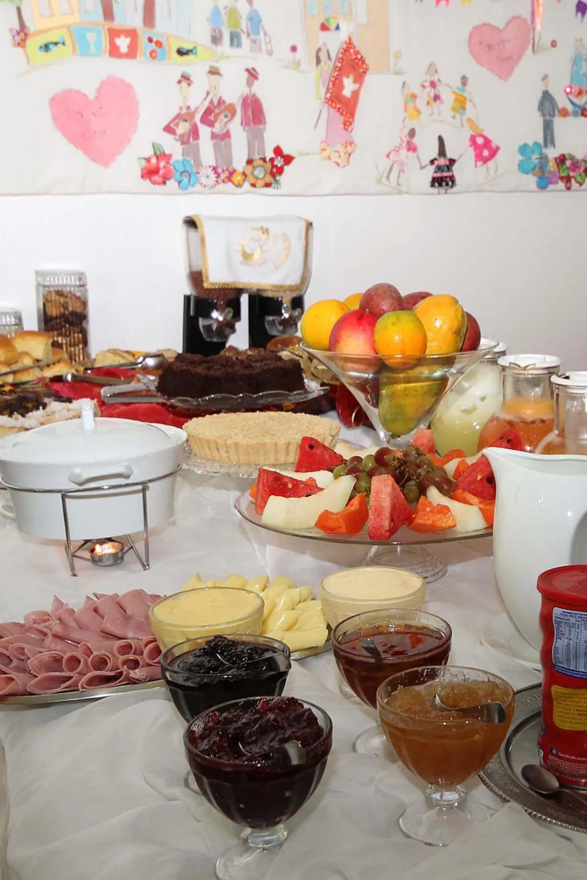 Breakfast in Pousada Jardim Porto Belo