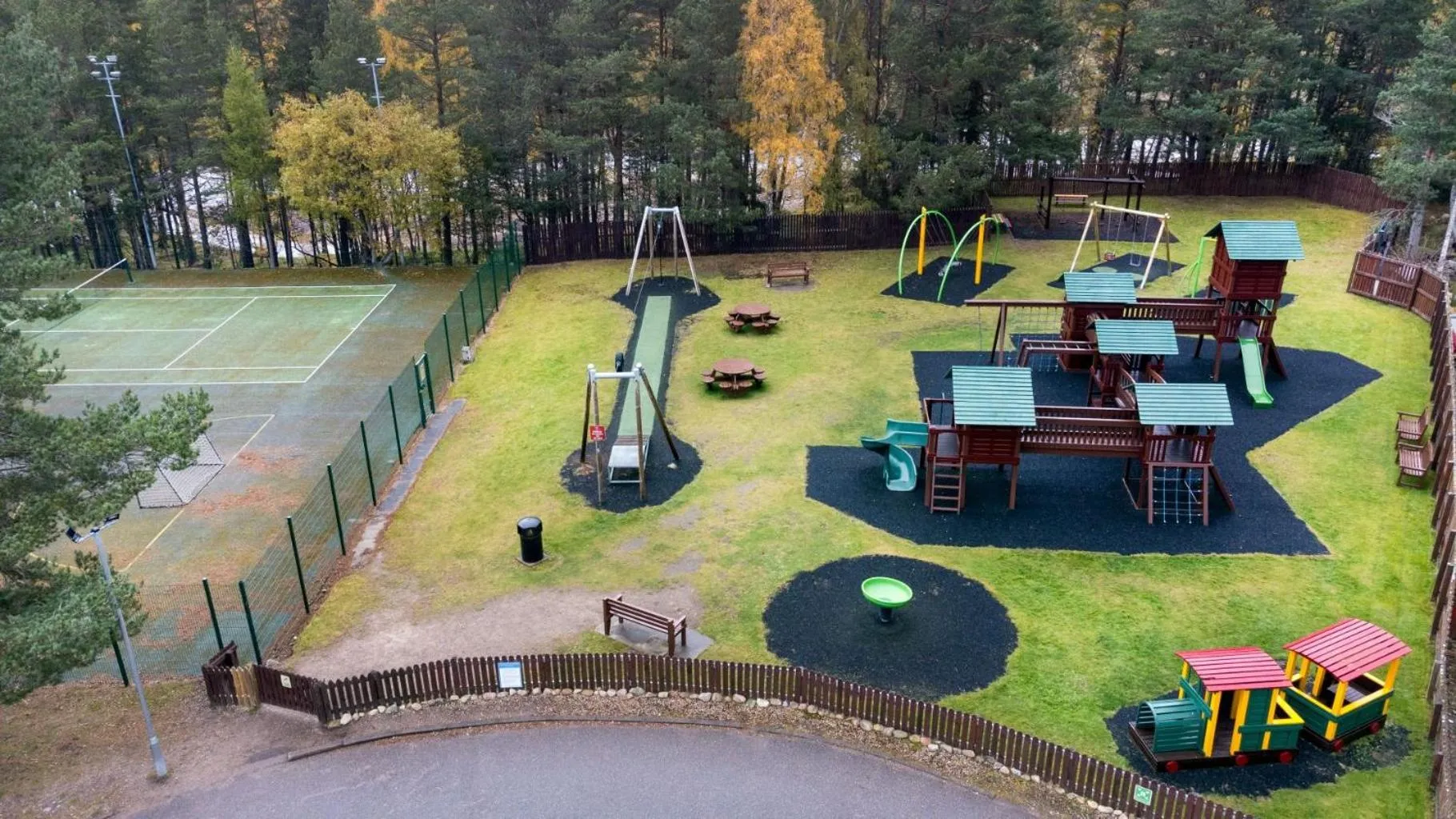 Children play ground in Coylumbridge Resort Hotel