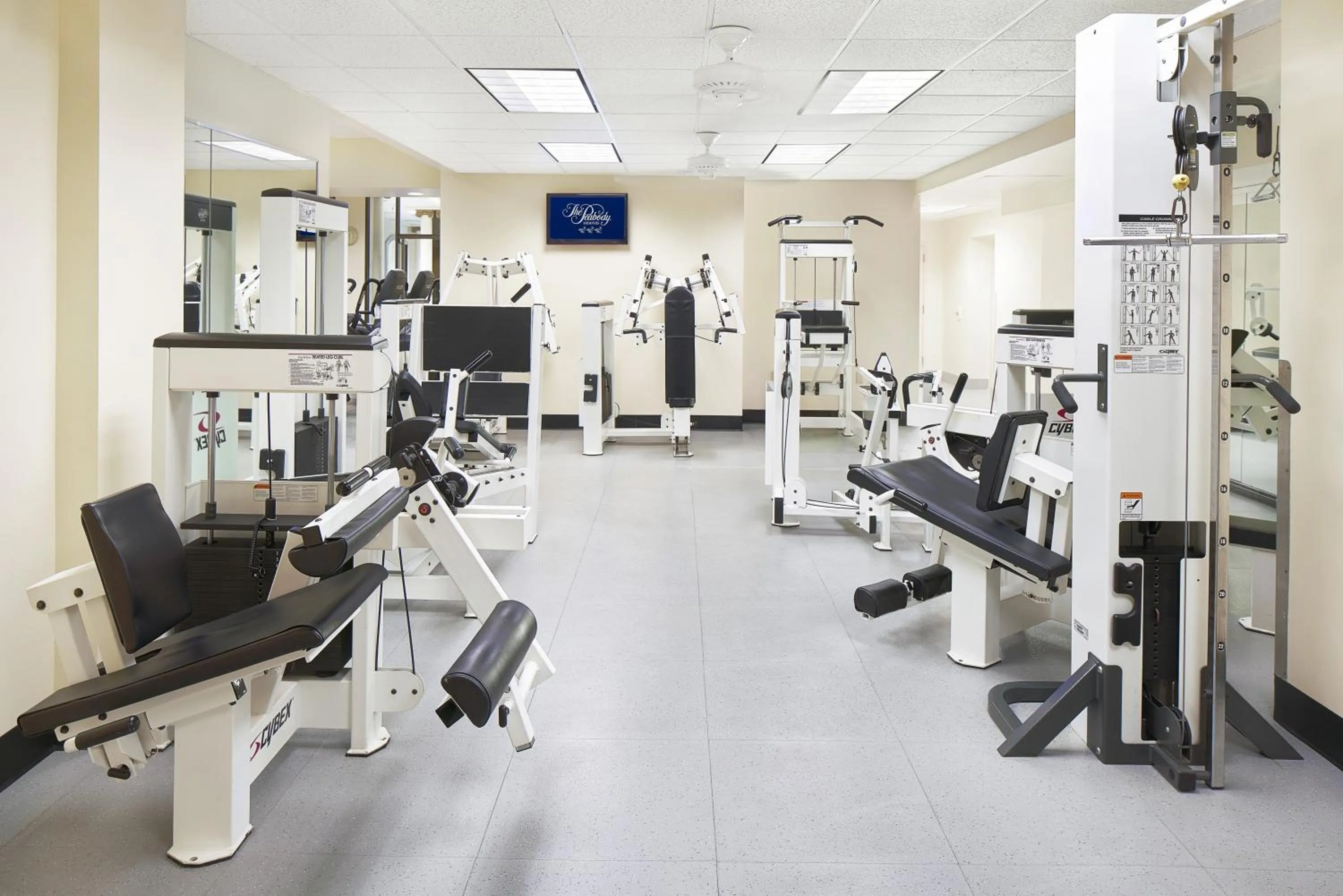 Fitness centre/facilities in Peabody Memphis