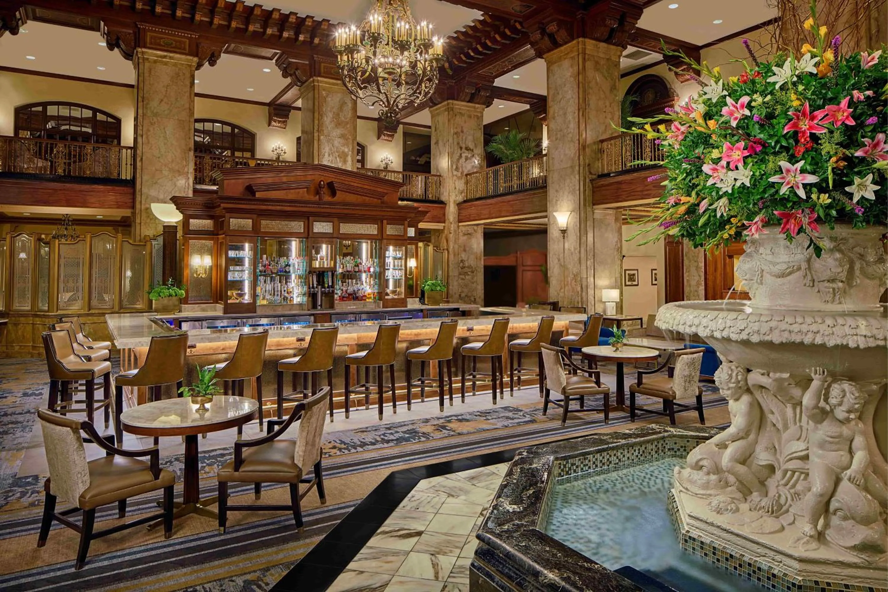 Lobby or reception in Peabody Memphis