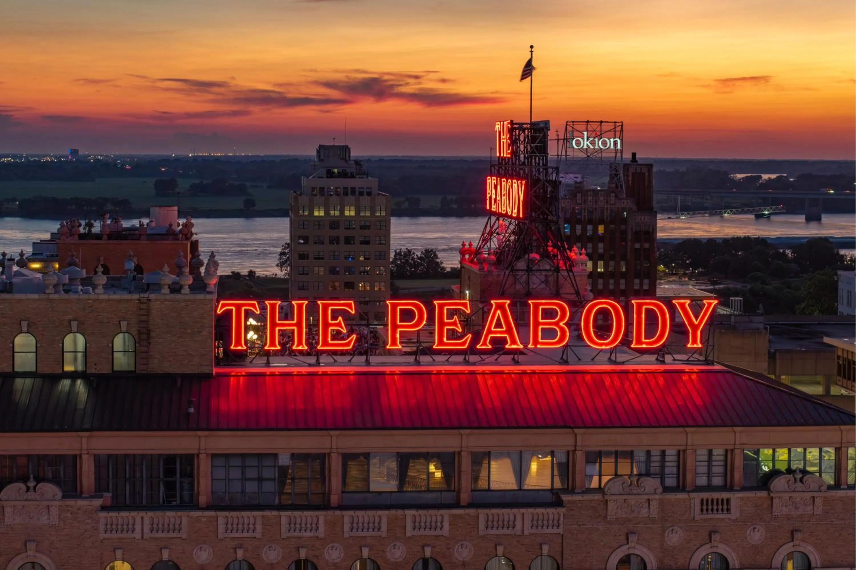 Property logo or sign in Peabody Memphis