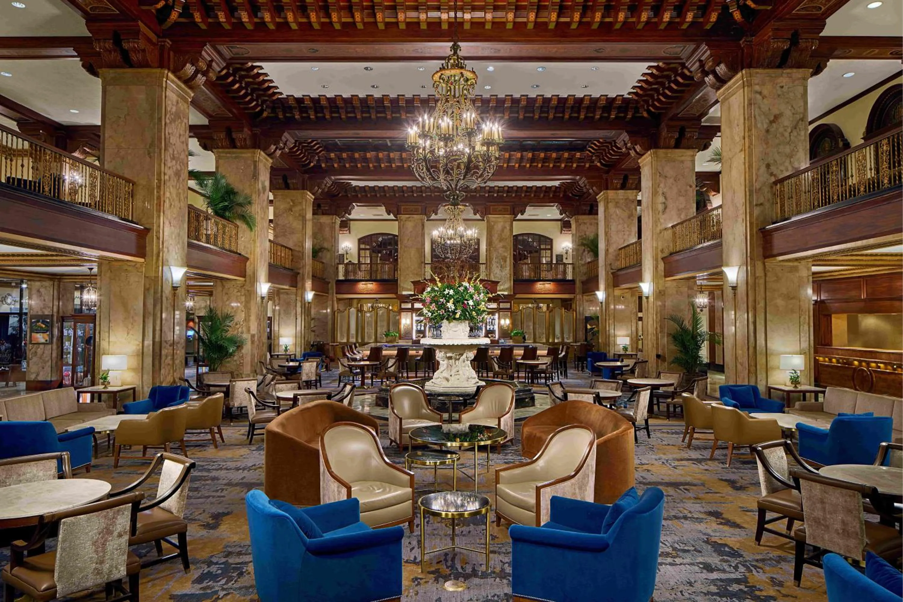 Lobby or reception in Peabody Memphis