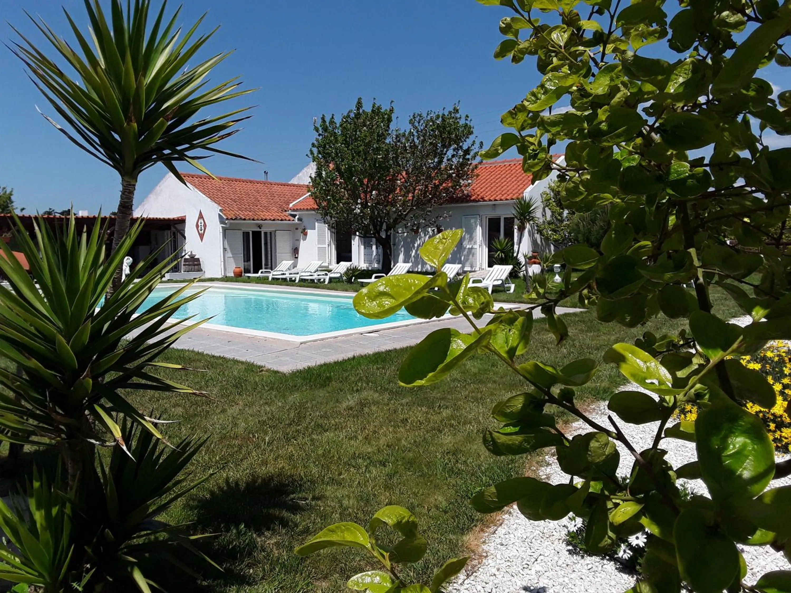 Garden view in Quinta Camargue