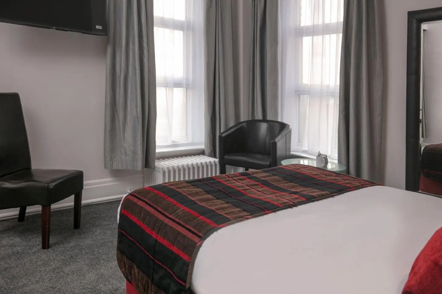 Bedroom, Bed in Best Western The Grand Hotel Hartlepool