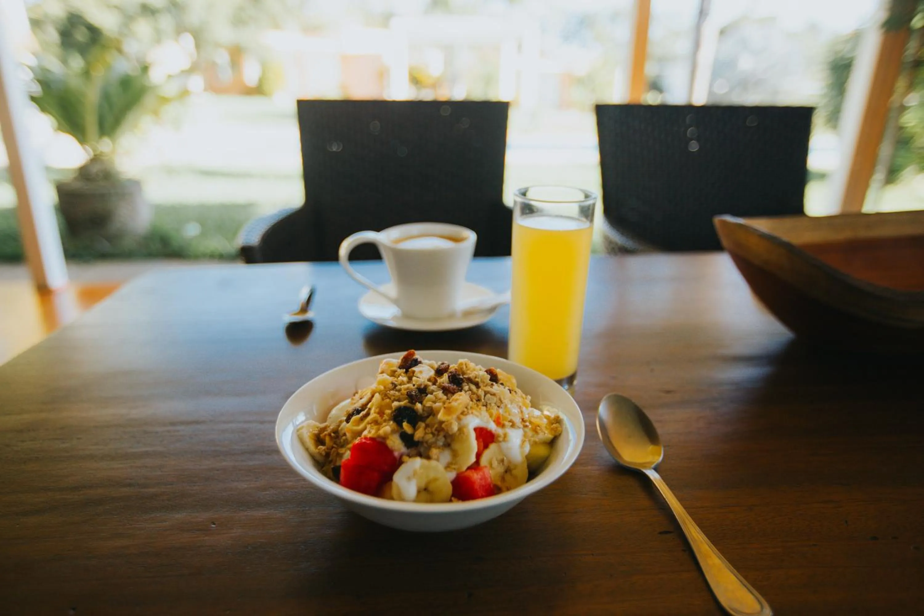 Continental breakfast in Casitas Sollevante Boutique Hotel