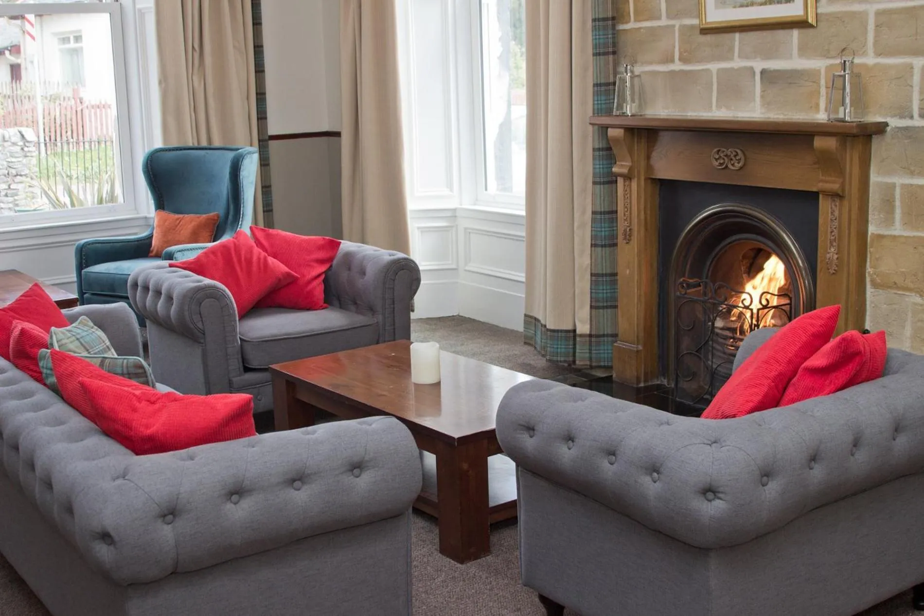 Lobby or reception in The Morar Hotel