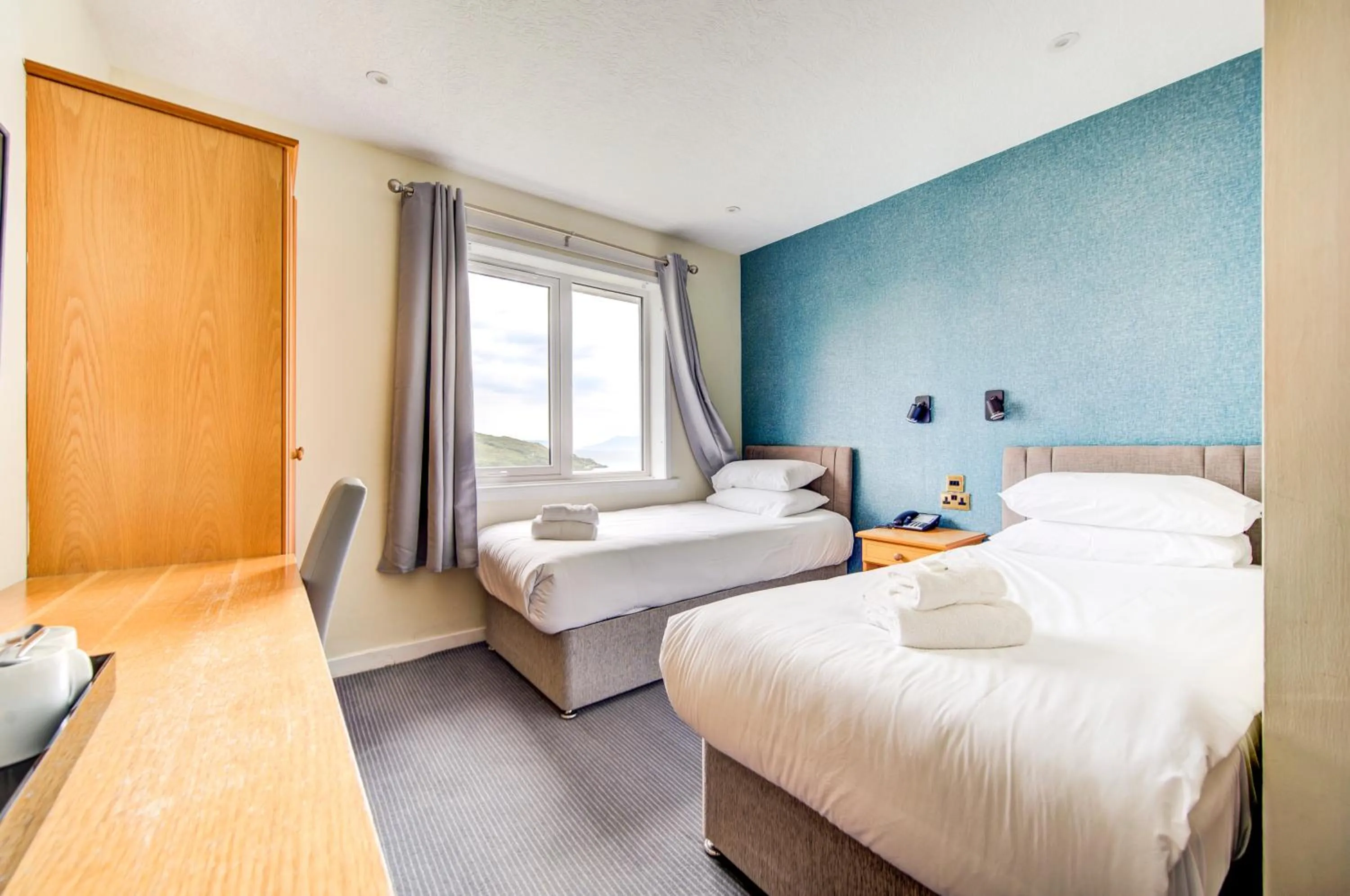 Bed in The Morar Hotel