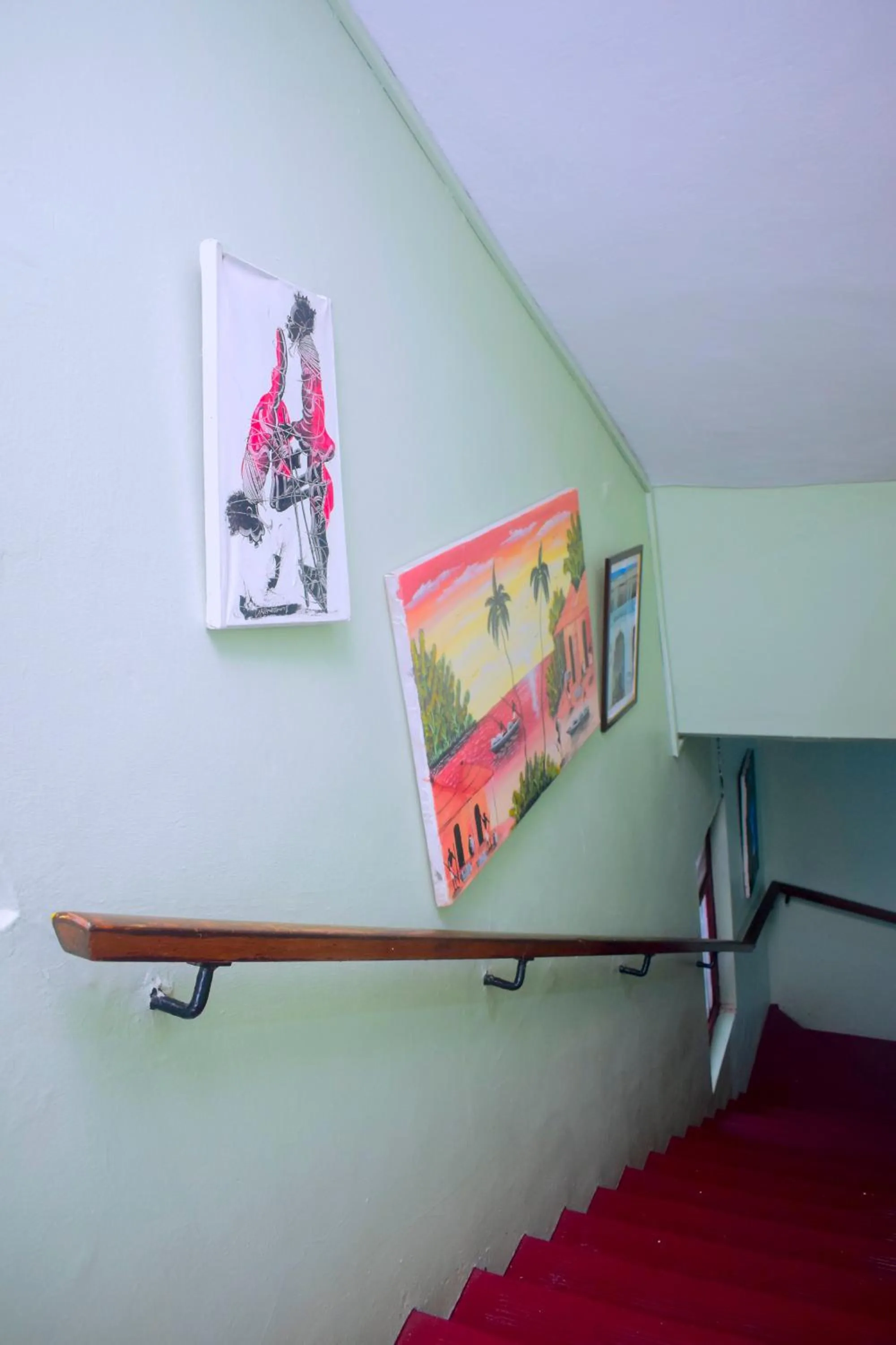 Decorative detail in Rafiki Apartment