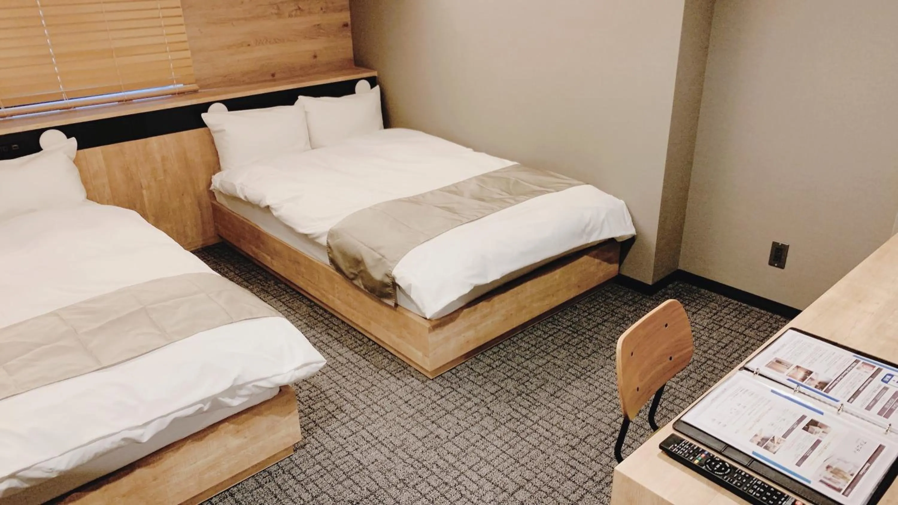 Bed in First Cabin Midosuji Namba