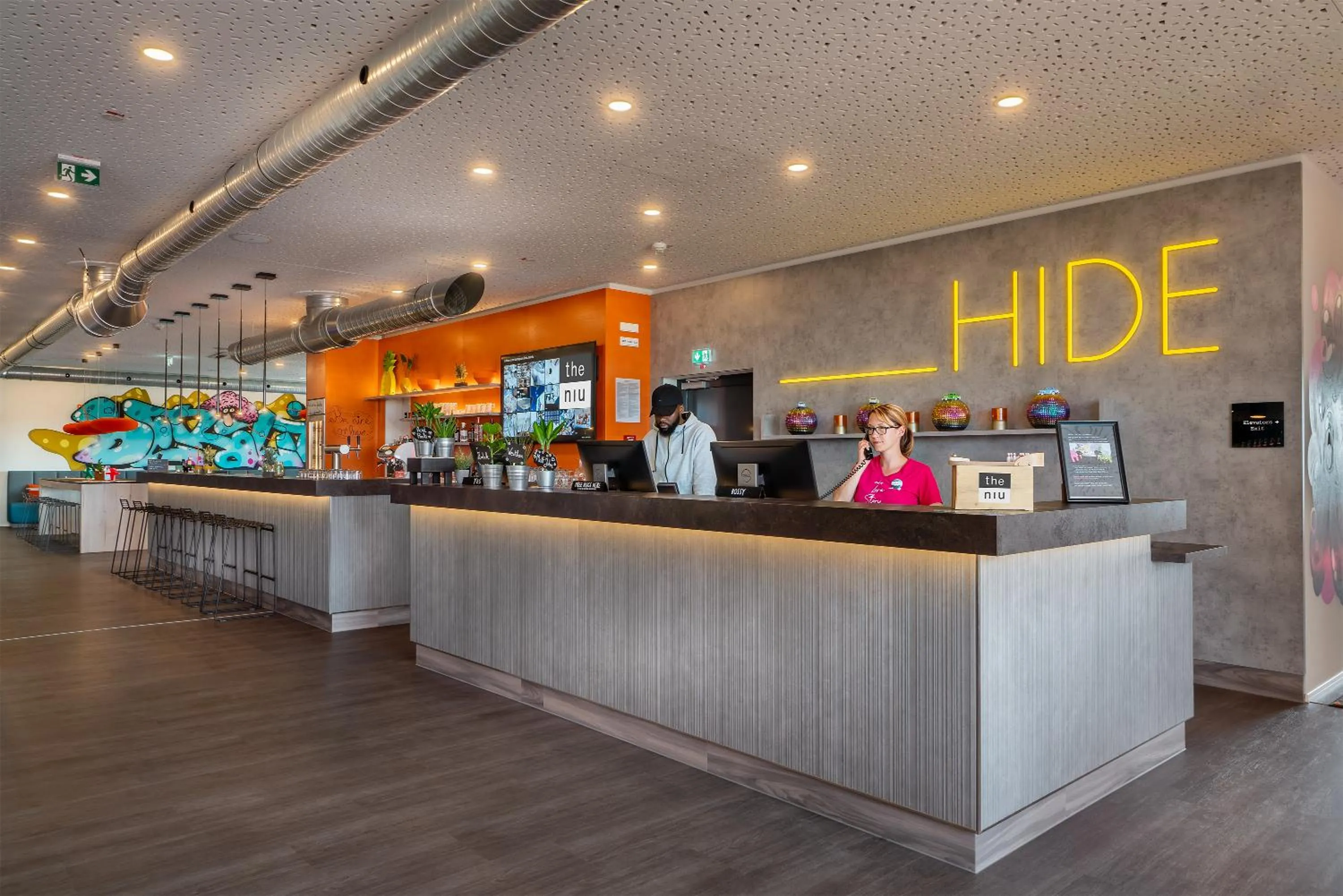 Lobby or reception in Holiday Inn - the niu, Hide Berlin Friedrichshain by IHG