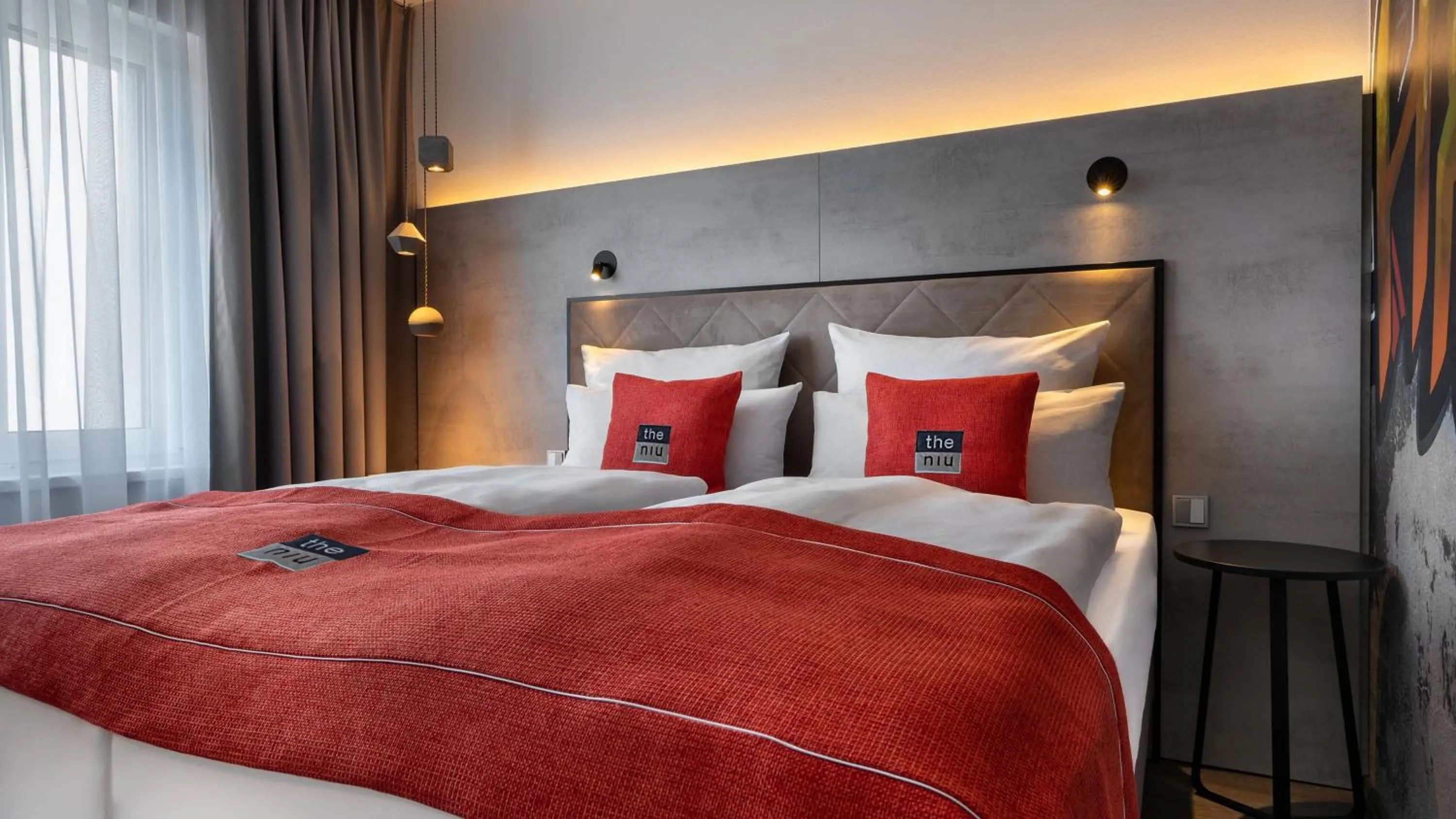 Photo of the whole room, Bed in Holiday Inn - the niu, Hide Berlin Friedrichshain by IHG