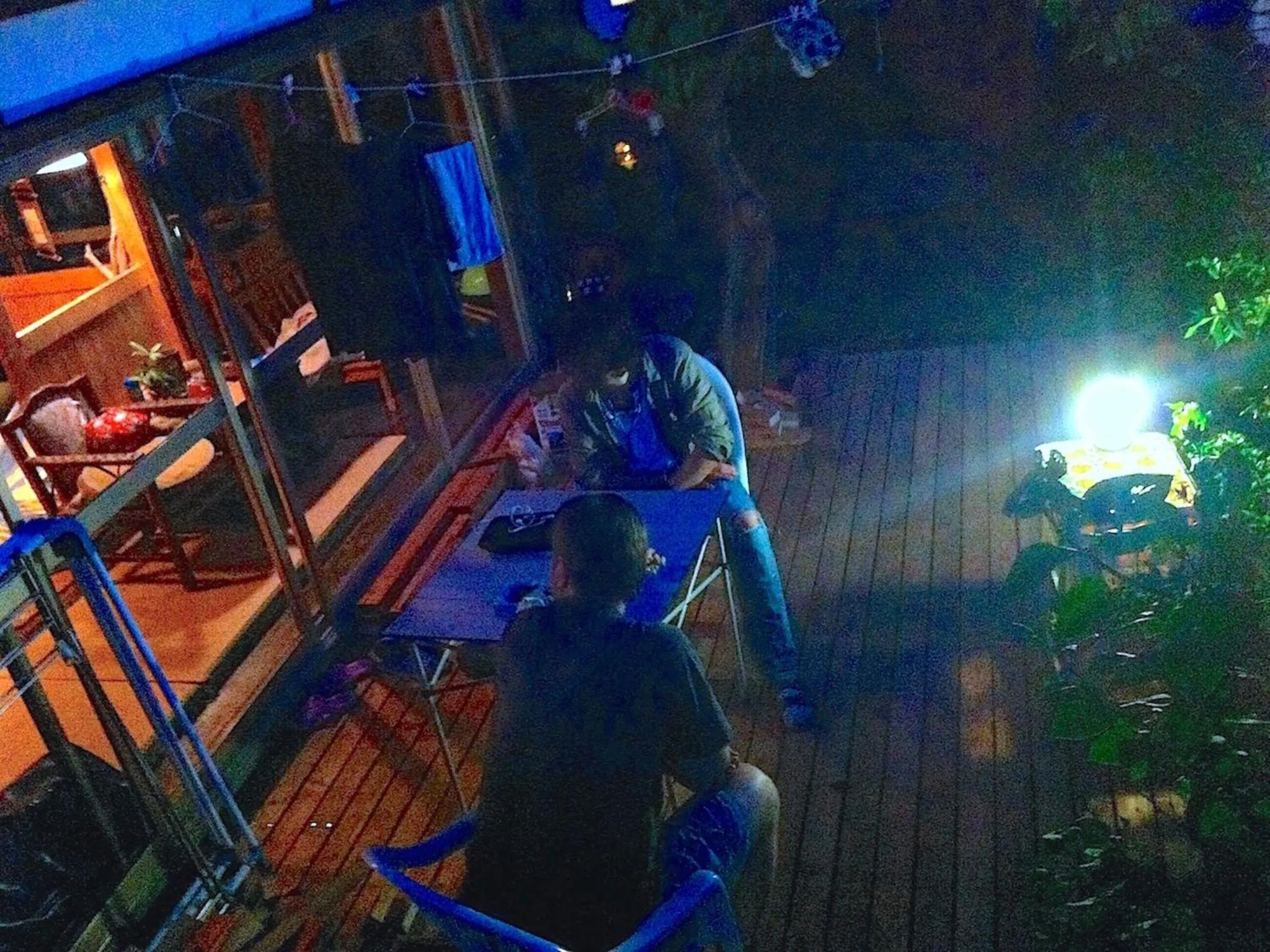 Balcony/Terrace in The Otaornai Backpacker's Hostel Morinoki