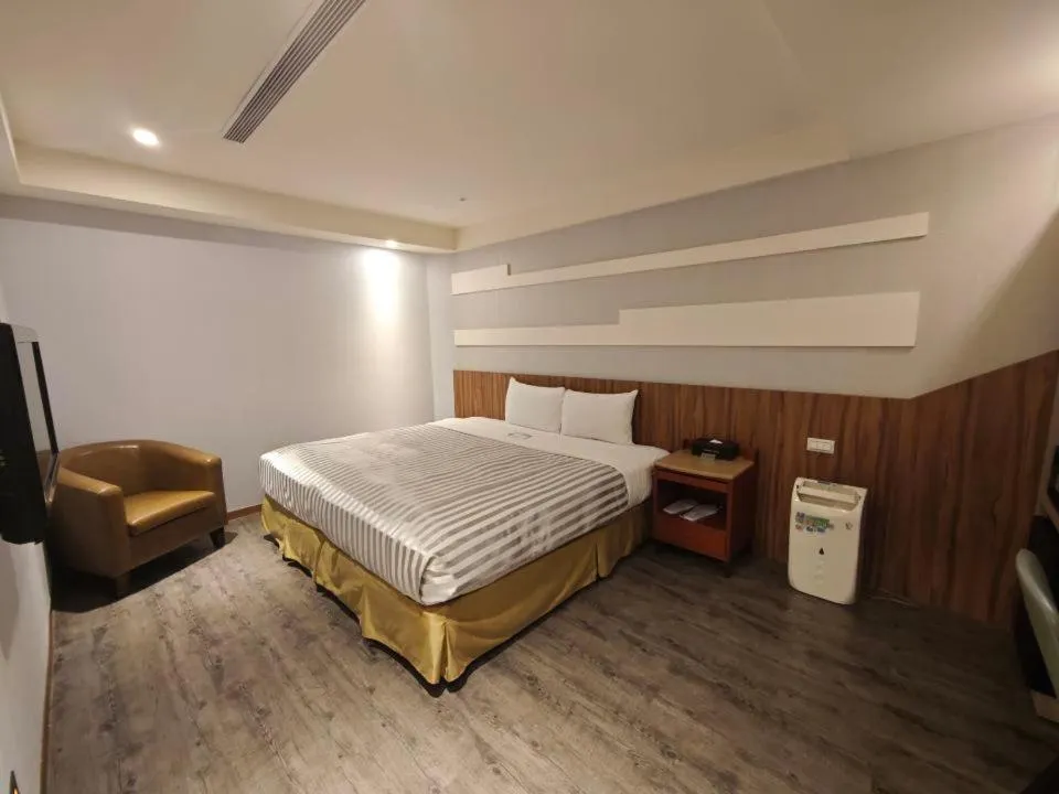 Bed in 西門大飯店 Ximen Hotel