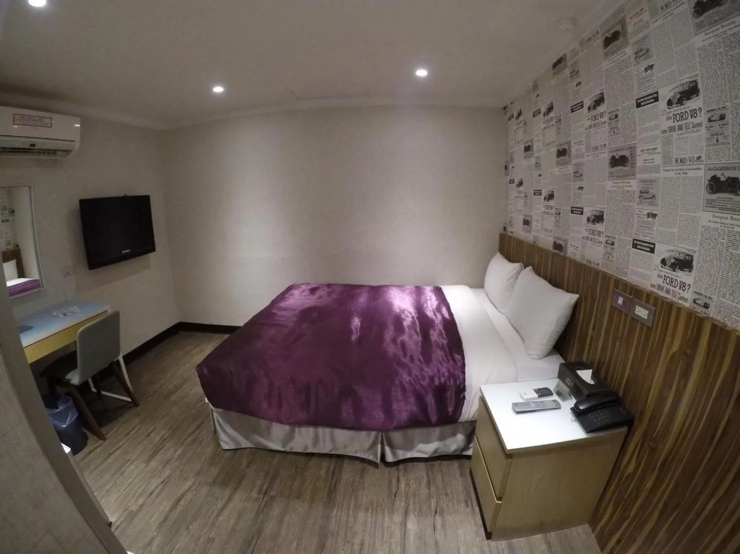 Bed in 西門大飯店 Ximen Hotel