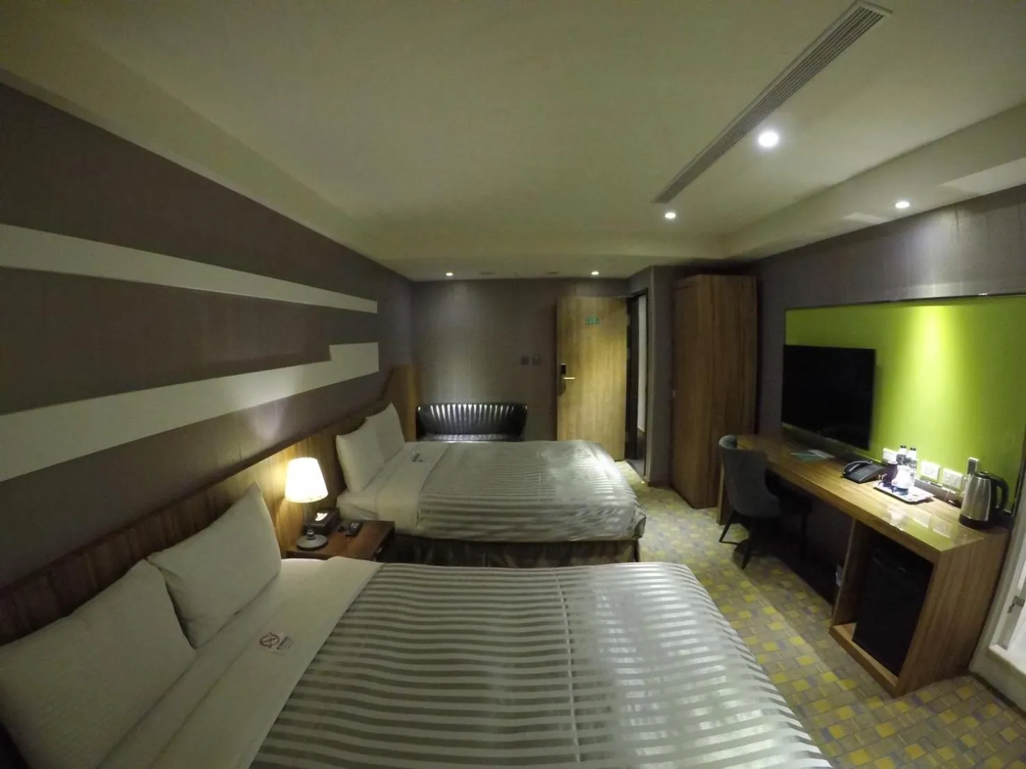 Bed in 西門大飯店 Ximen Hotel
