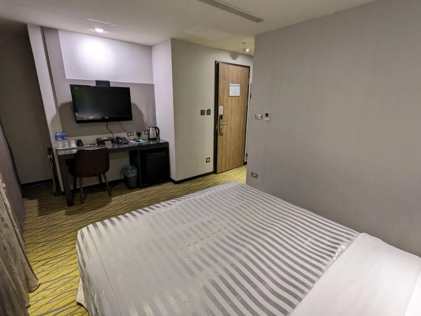 Bed in 西門大飯店 Ximen Hotel