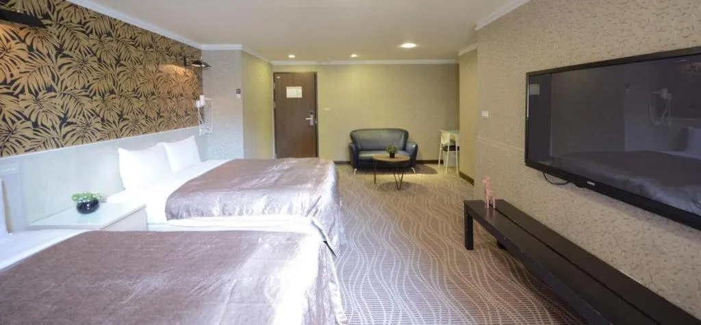 Bed in 西門大飯店 Ximen Hotel