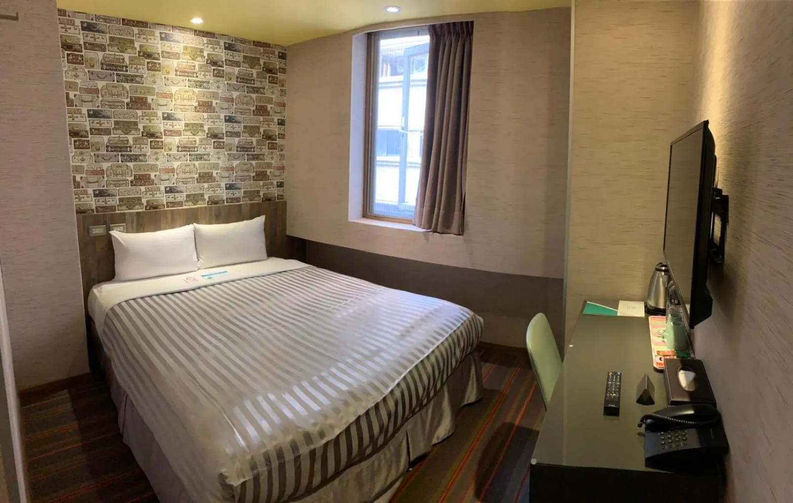 Bed in 西門大飯店 Ximen Hotel