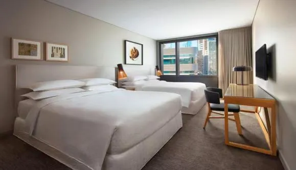 Bed in Four Points by Sheraton Sydney, Central Park