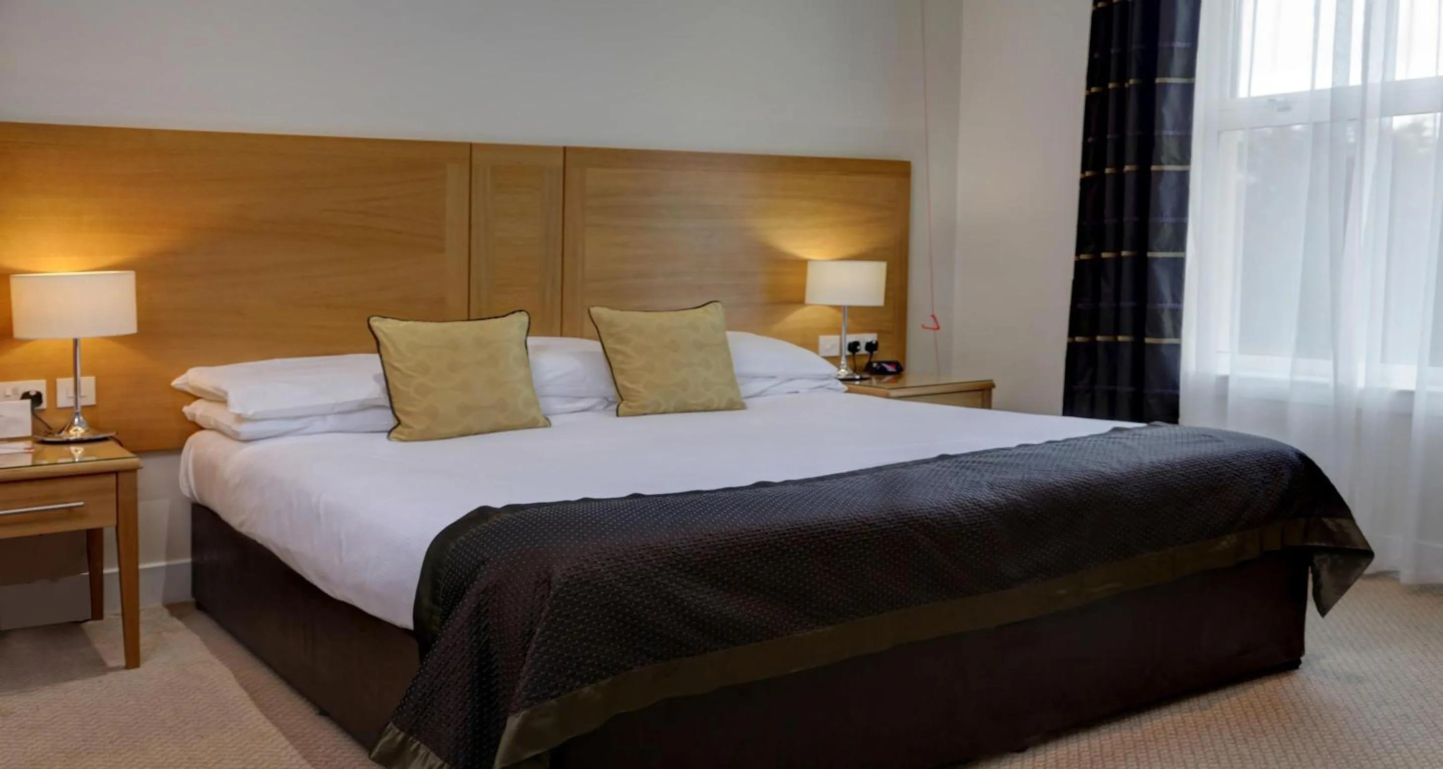 Bedroom, Bed in Best Western Balgeddie House Hotel