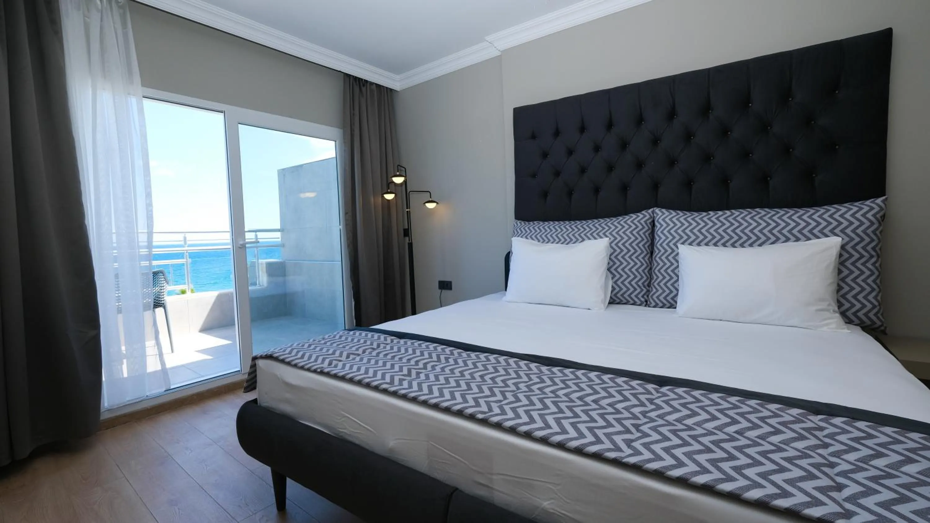 Bed in Sea City Devran Hotel & Spa
