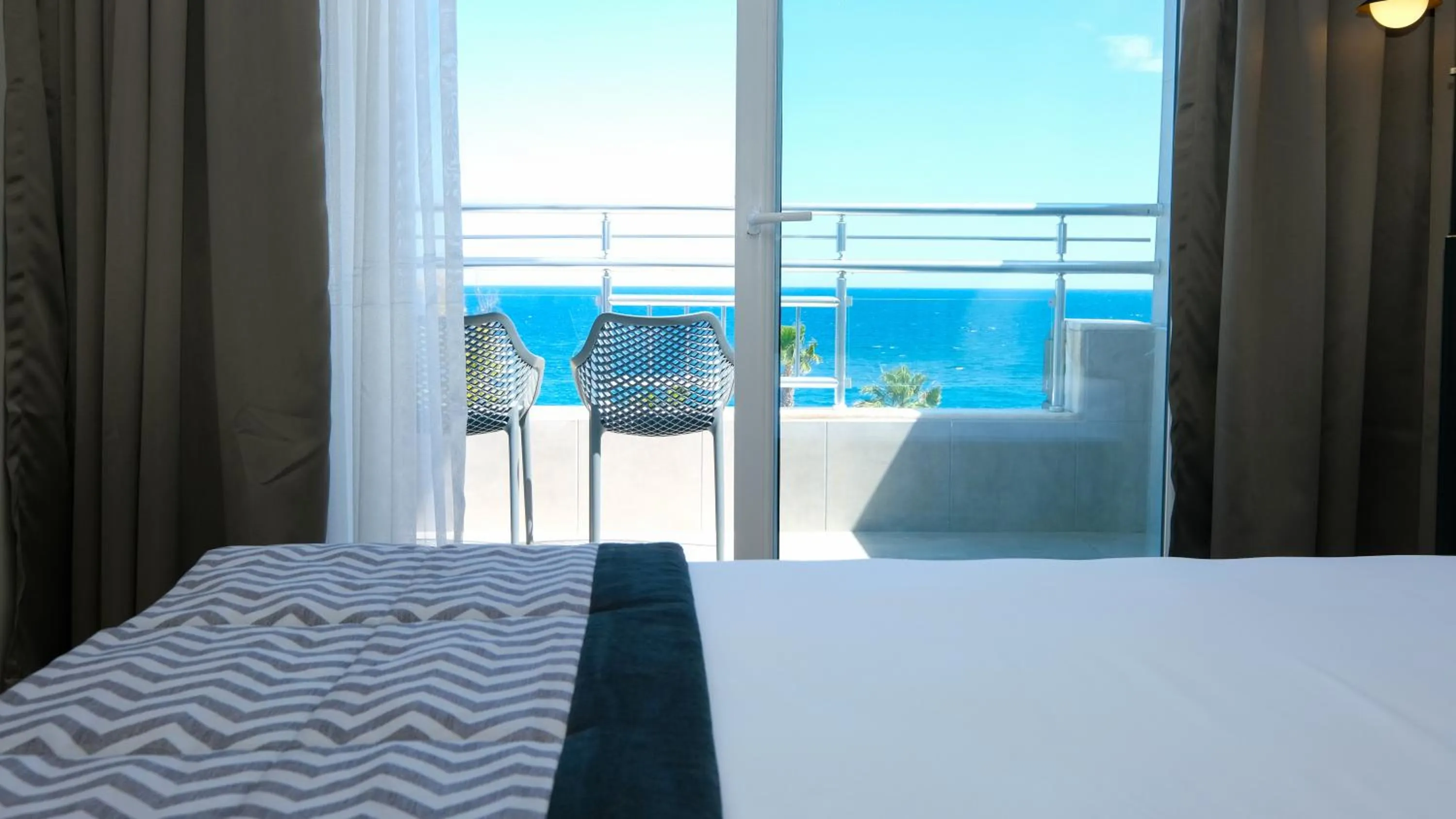 Bed in Sea City Devran Hotel & Spa