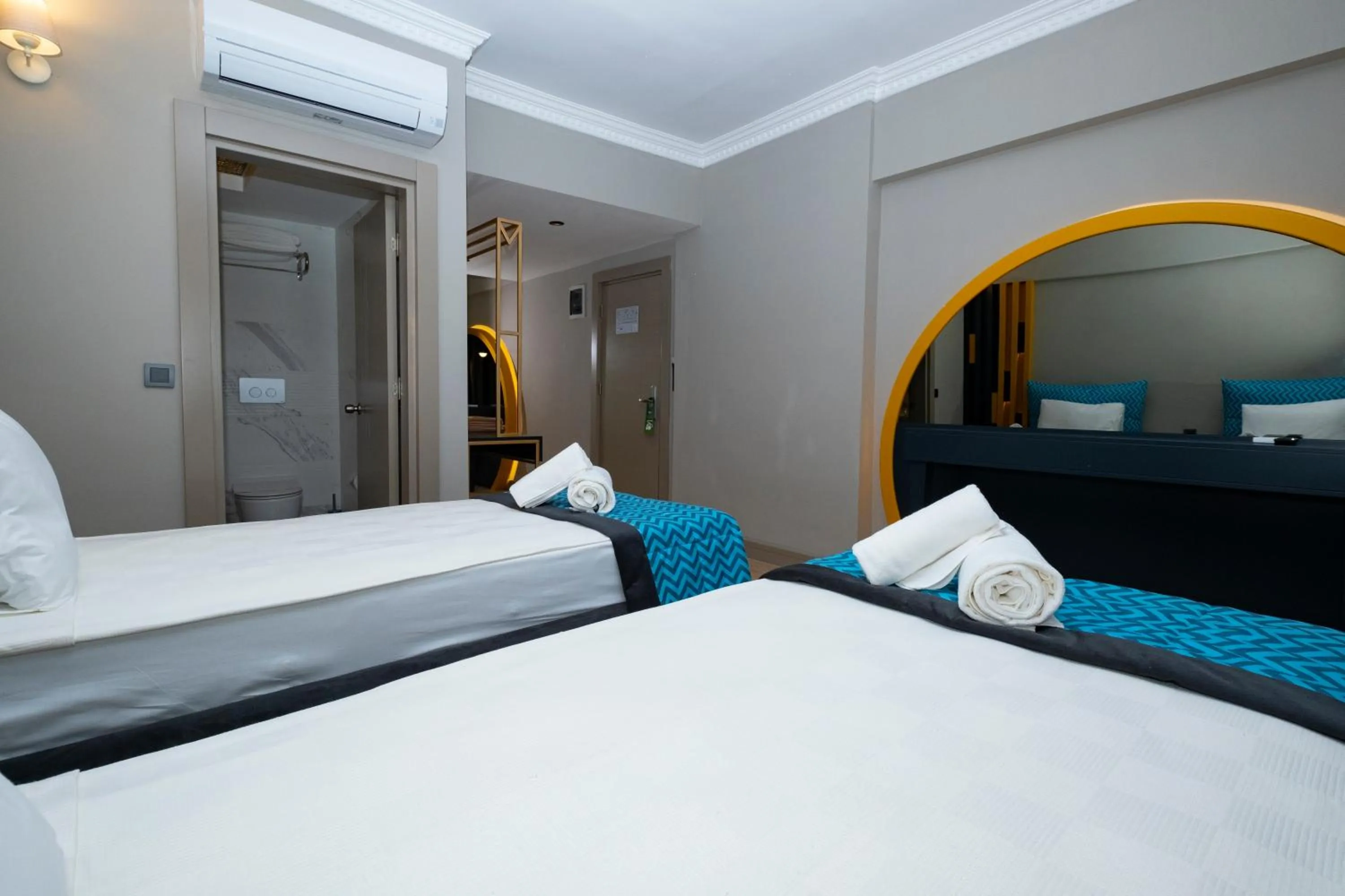Bed in Sea City Devran Hotel & Spa