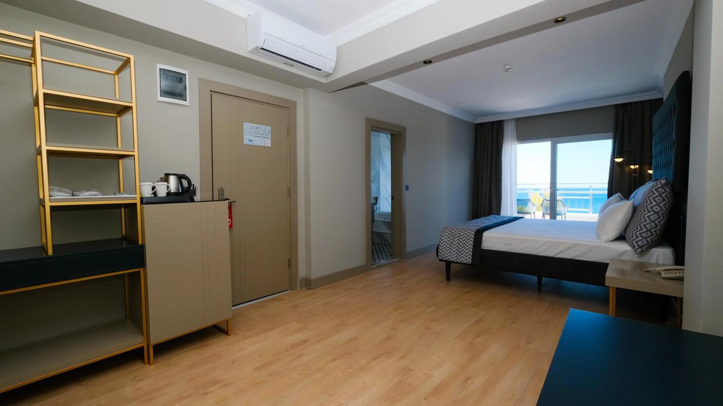 Bed in Sea City Devran Hotel & Spa