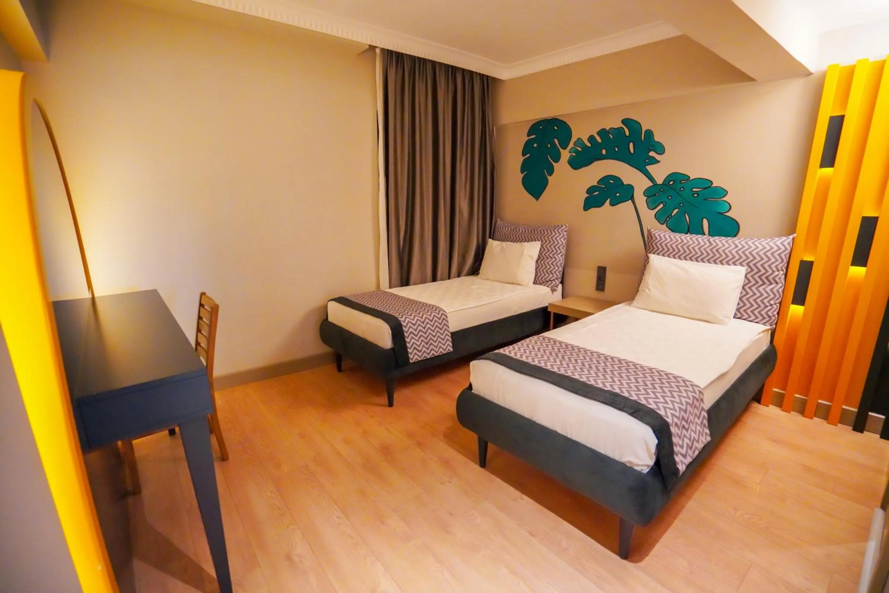 Bed in Sea City Devran Hotel & Spa