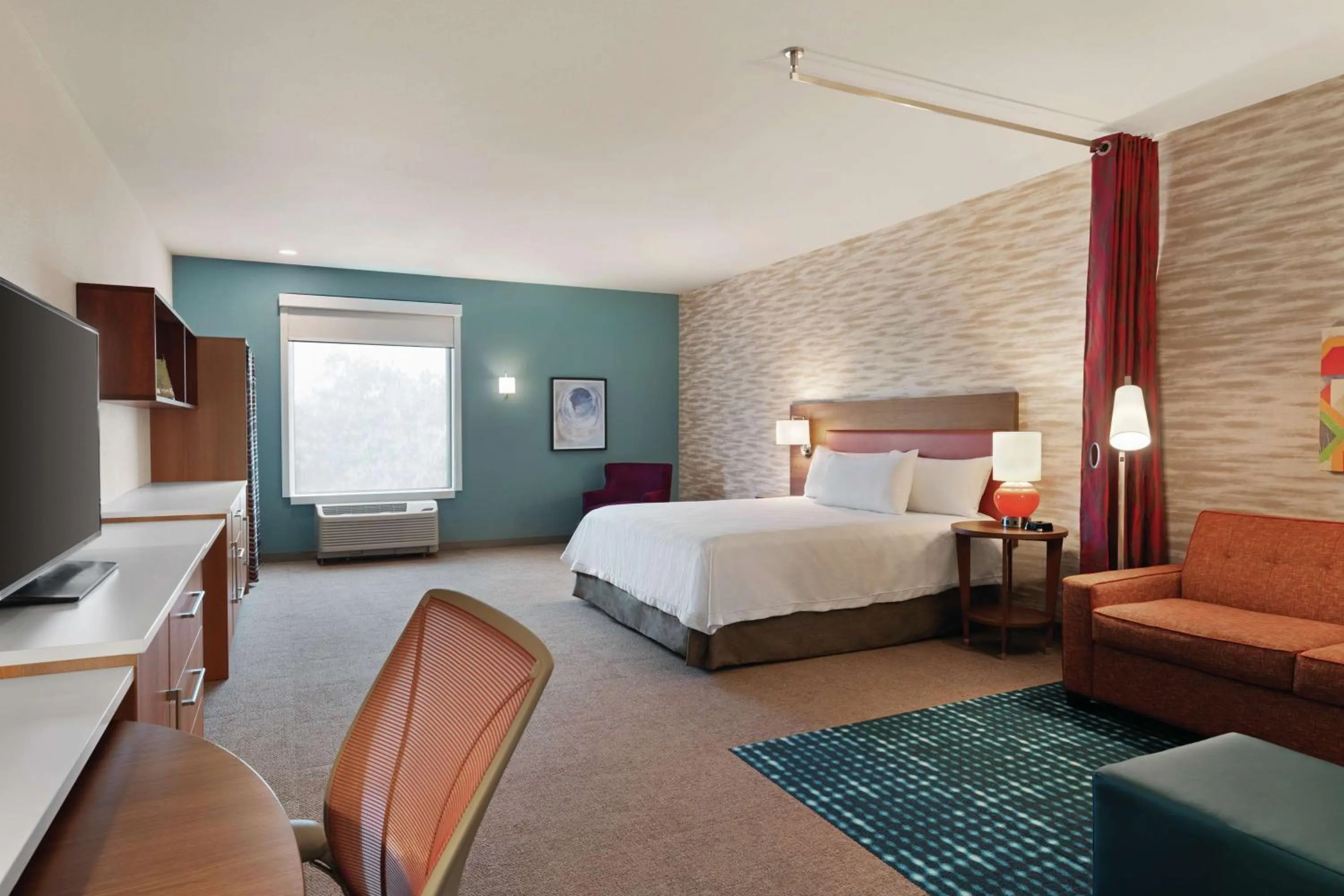 Bedroom, Bed in Home2 Suites By Hilton Lancaster