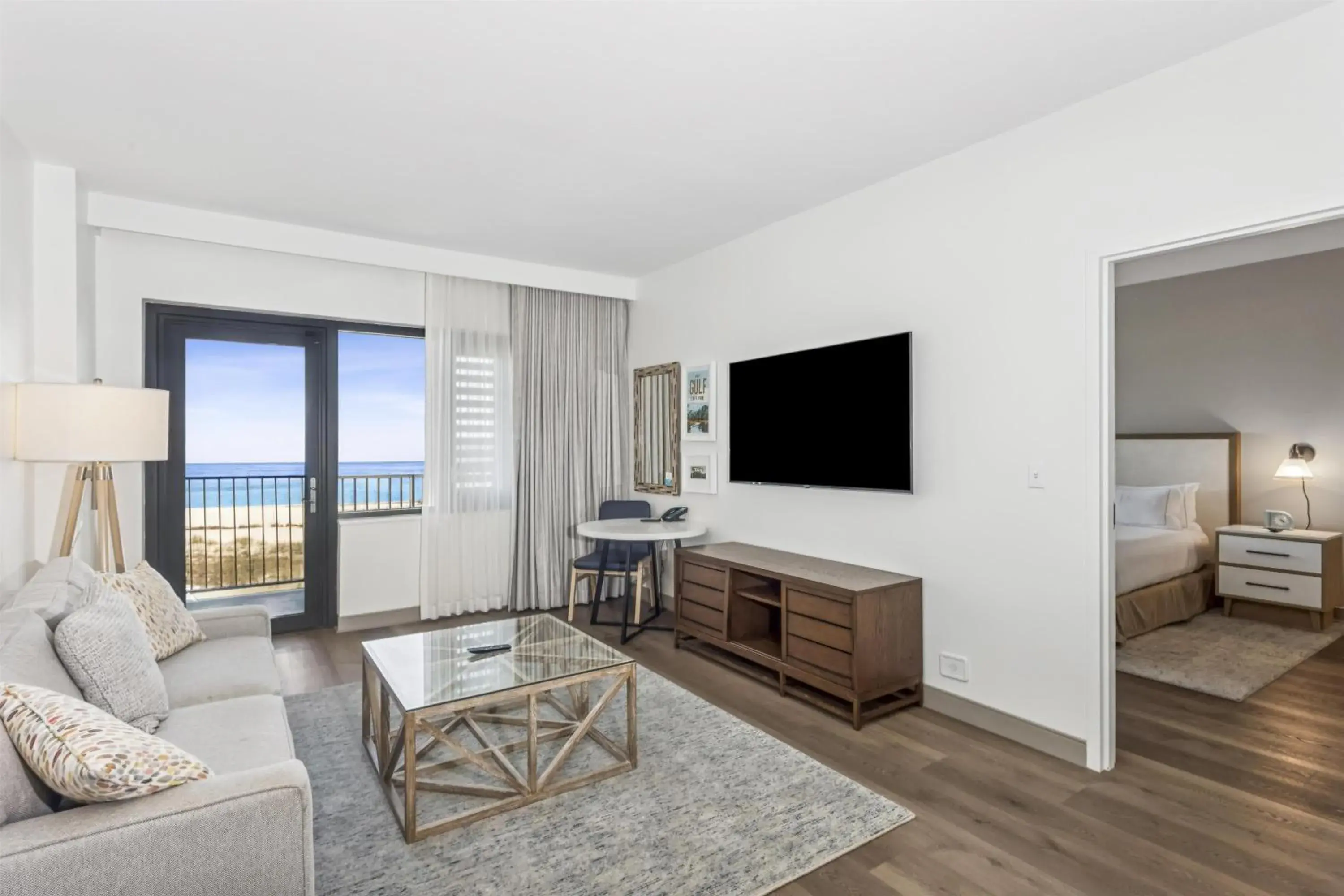 Two -Room King Suite with Balcony in The Lodge at Gulf State Park, A Hilton Hotel Two -Room King Suite with Balcony in The Lodge at Gulf State Park, A Hilton Hotel