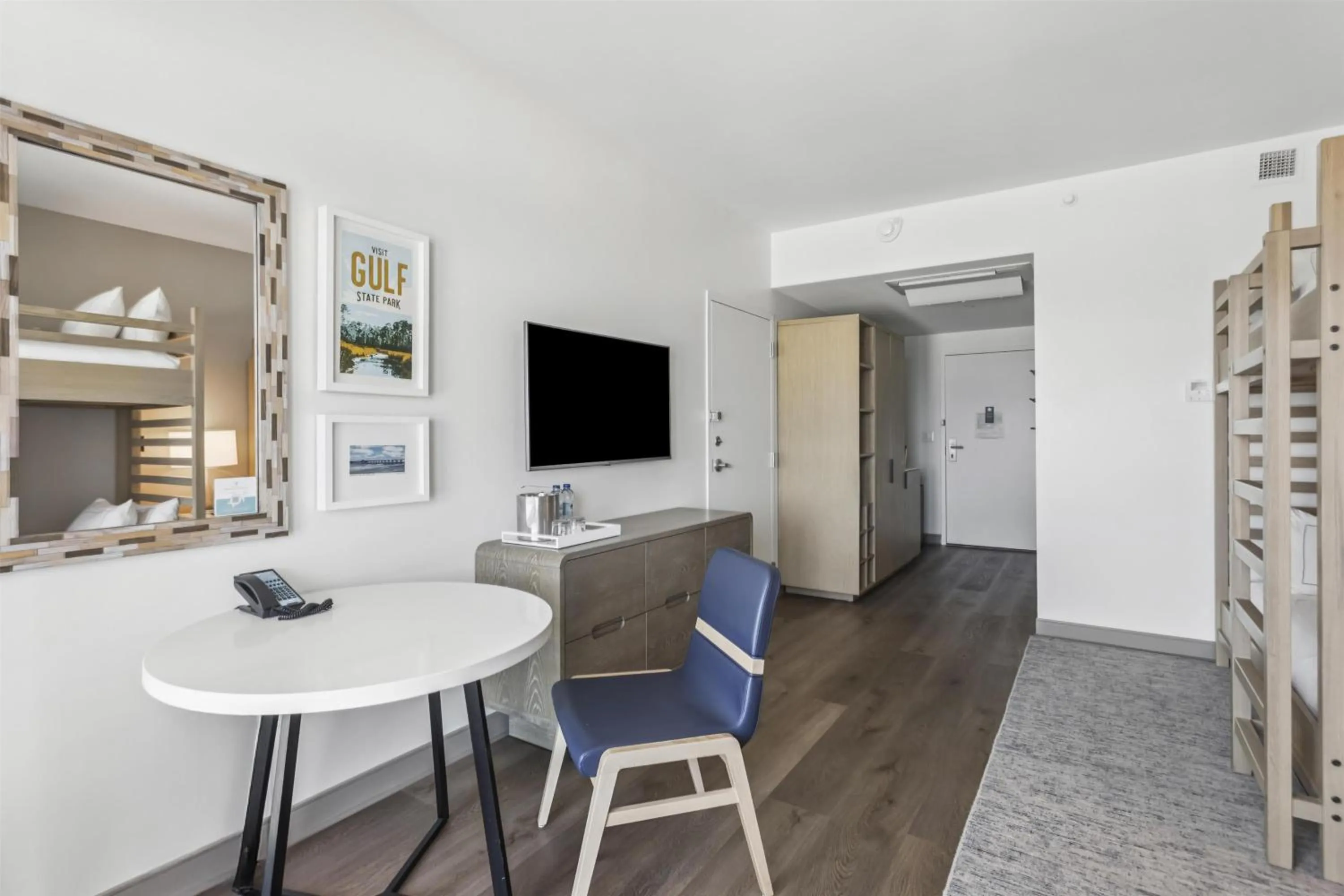 Bed in The Lodge at Gulf State Park, A Hilton Hotel