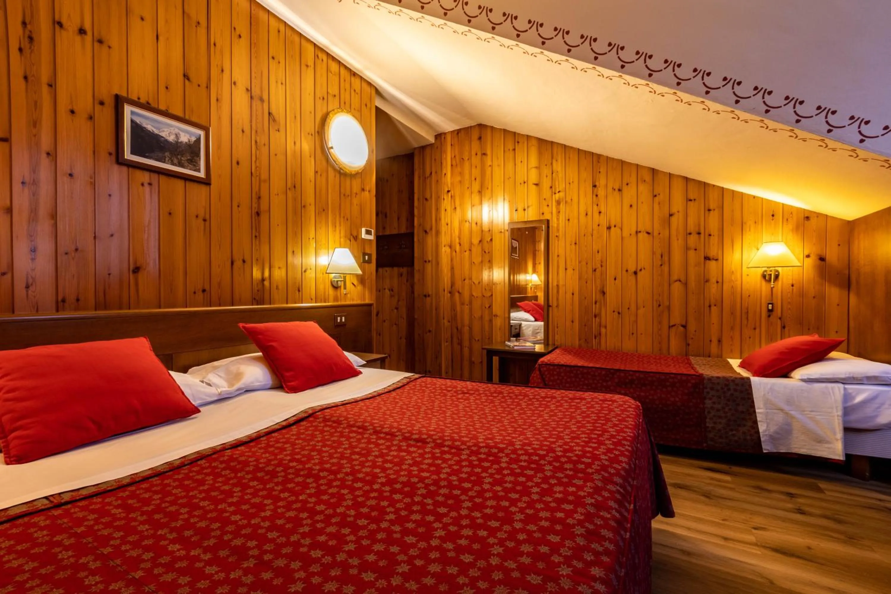 Bedroom, Bed in Hotel Beau Sejour Pré-Saint-Didier